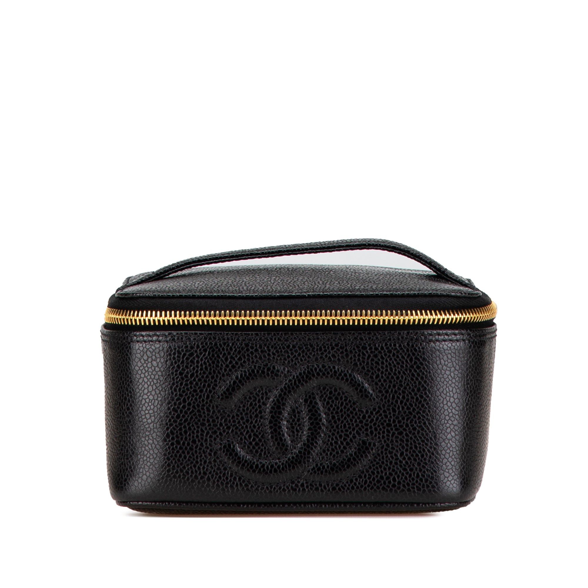 Chanel Chanel CC Caviar Vanity Case Black Size ONE SIZE - 1 Thumbnail