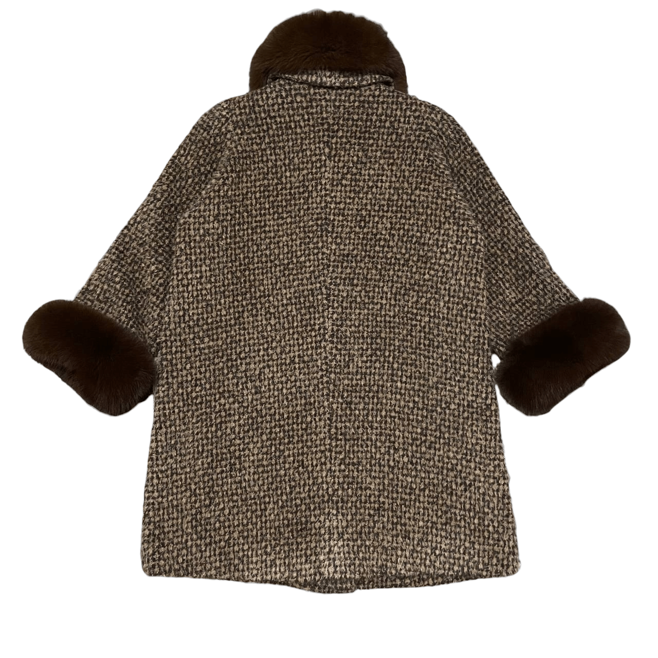 If Six Was Nine Vintage Japanese Charoy Piacenza Fox Fur Coat Size M / US 6-8 / IT 42-44 - 13 Thumbnail