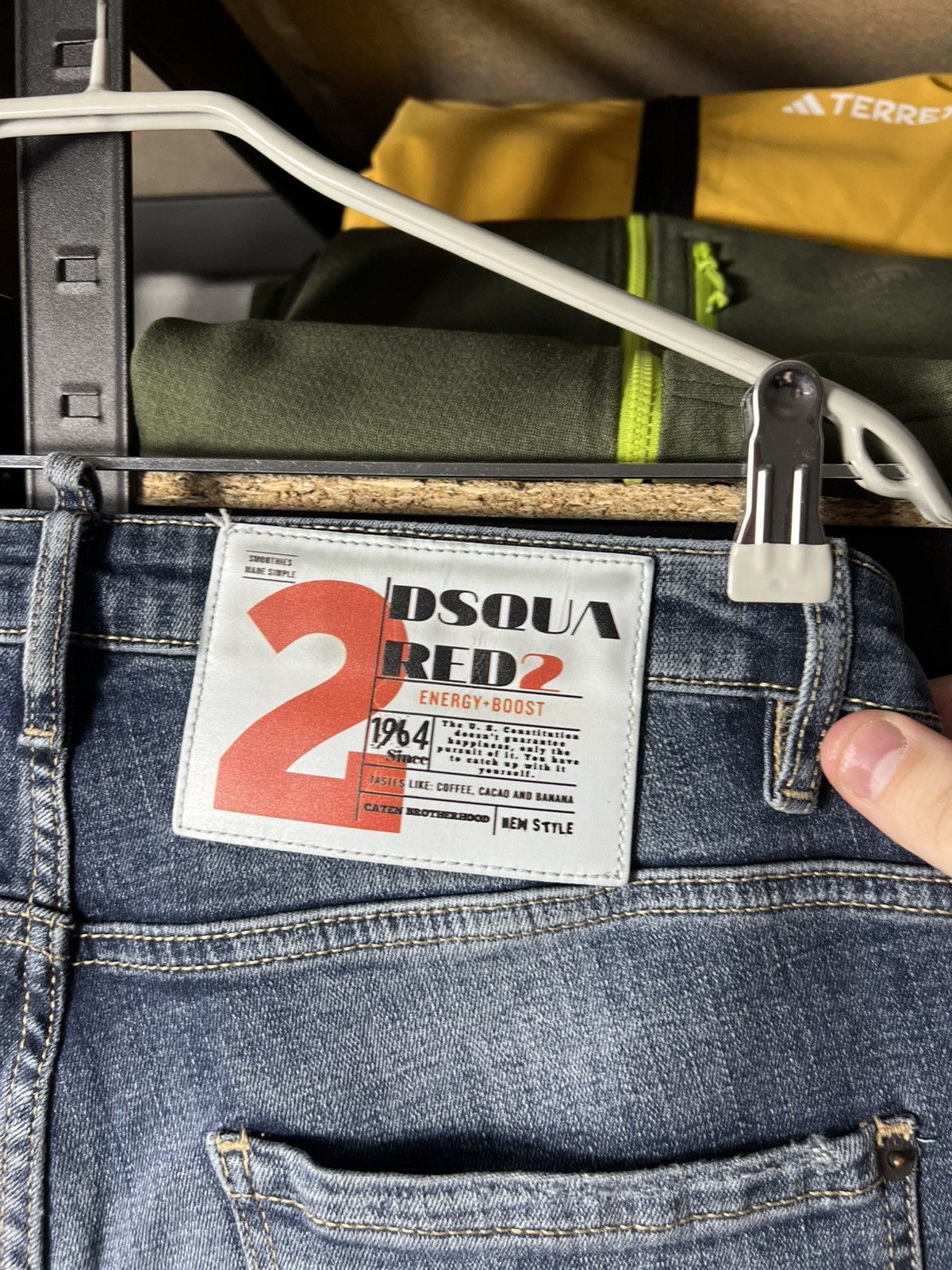 Dsquared2 Dsquared2 Red2 Distressed Slim Fit Jeans Size 52 Italy Denim Size US 36 / EU 52 - 10 Thumbnail