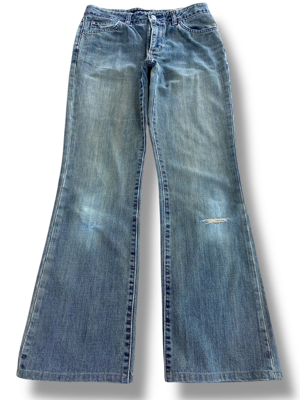 Wrangler Wrangler Faded Wash Style Flared Jeans Size US 28 / EU 44 - 1 Thumbnail