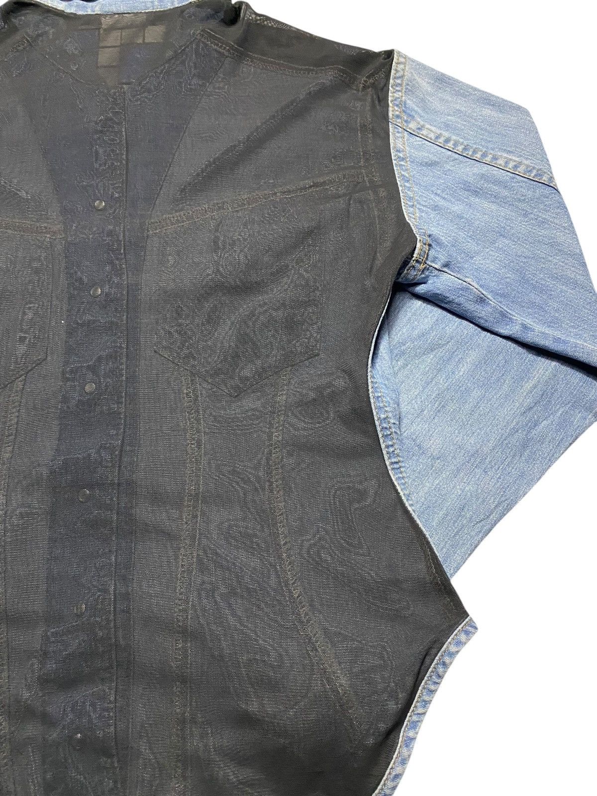 Parasuco Vintage Rare Sexy OuterShirt Parasuco Blue Wash Size M / US 6-8 / IT 42-44 - 8 Thumbnail