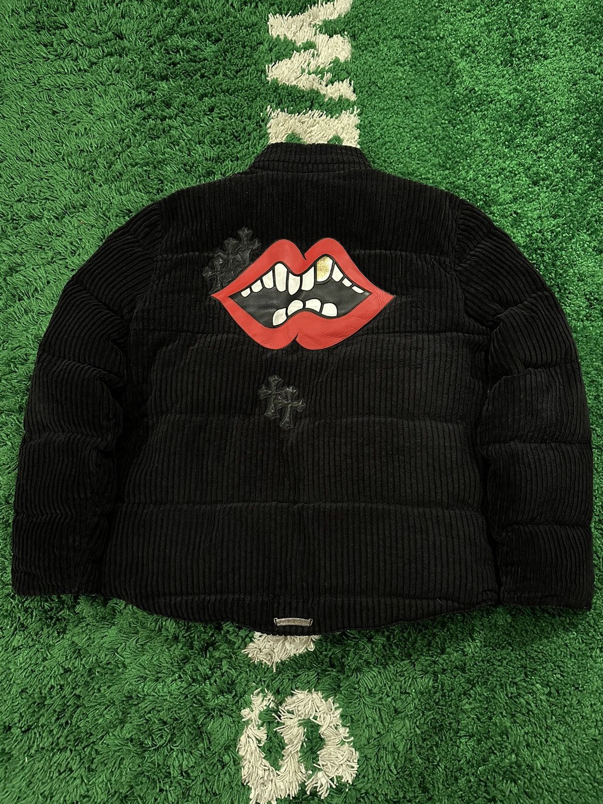 Chrome Hearts Matty Boy Corduroy Chomper Patch Jacket