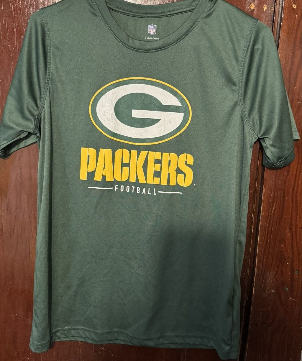 Ben Taverniti Unravel Project Green Bay Packers t-shirt Kid's Size L Green Size US L / EU 52-54 / 3 - 1 Thumbnail