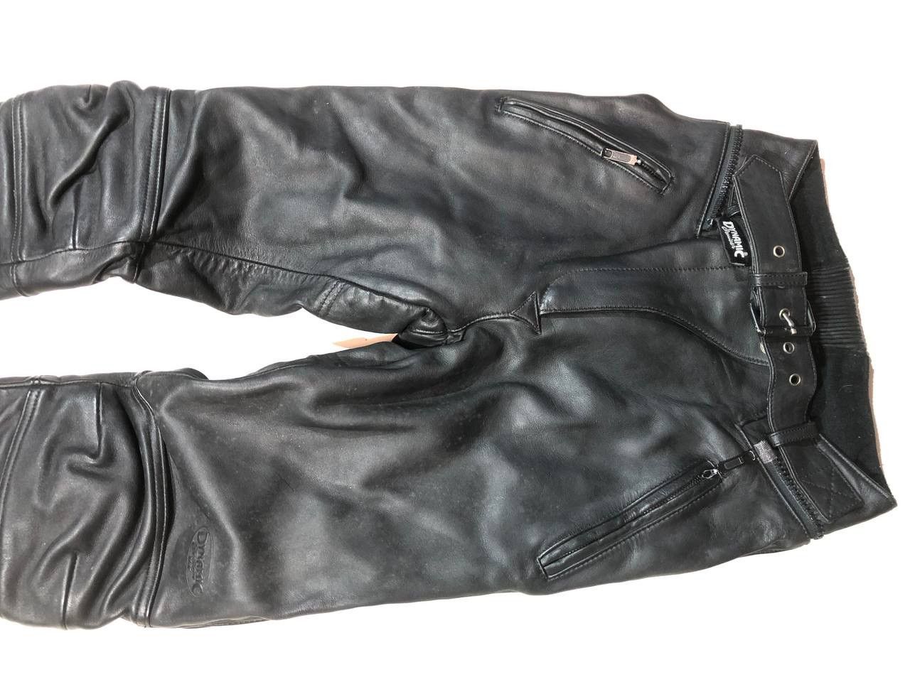Vintage Dynamic MQP Racing Moto Leather Pants Vintage Size US 28 / EU 44 - 4 Thumbnail