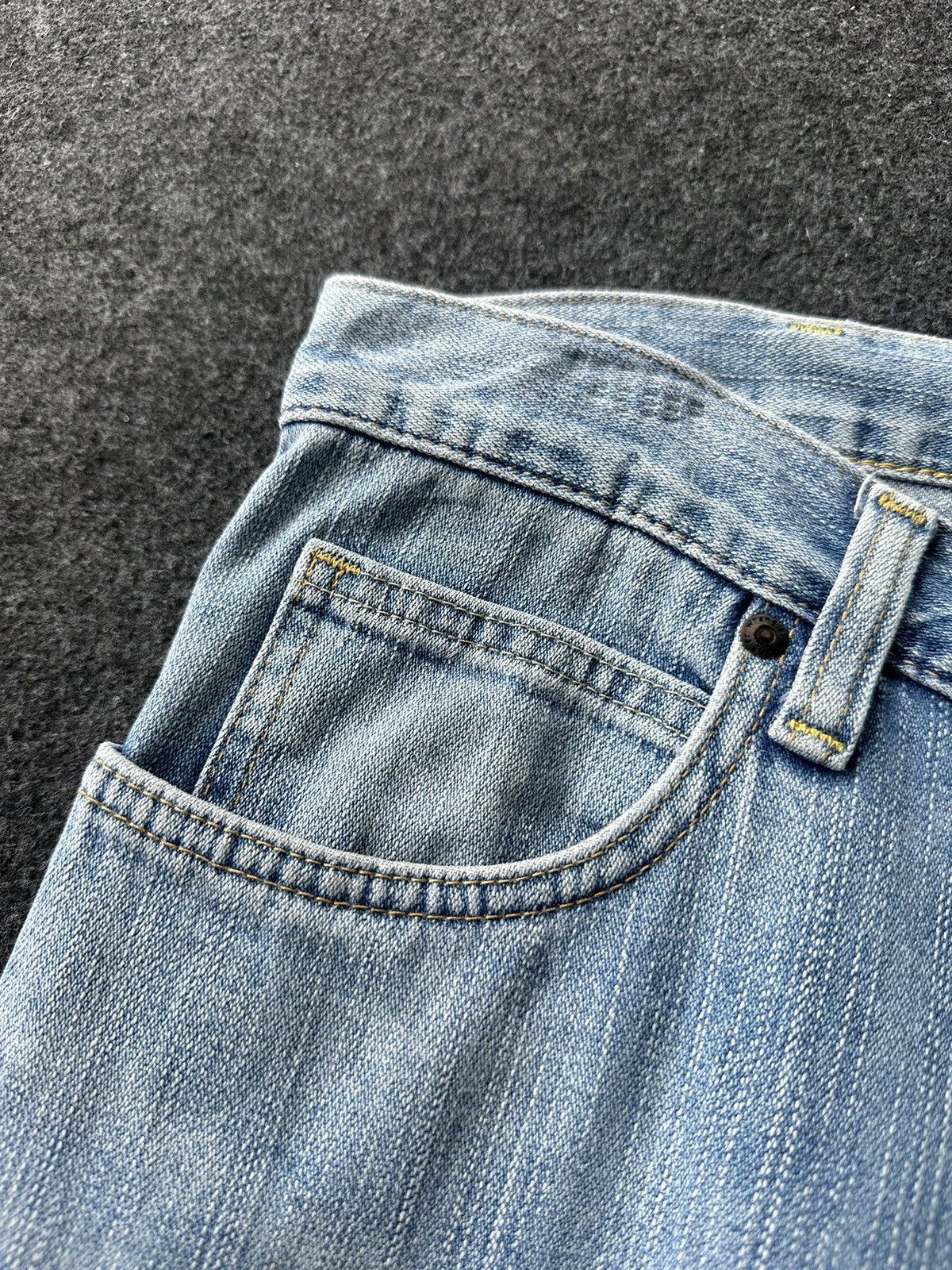 Fadeless × Vintage × Wrangler Wrangler Vintage Light Blue Washed Denim D193 Size US 30 / EU 46 - 8 Thumbnail
