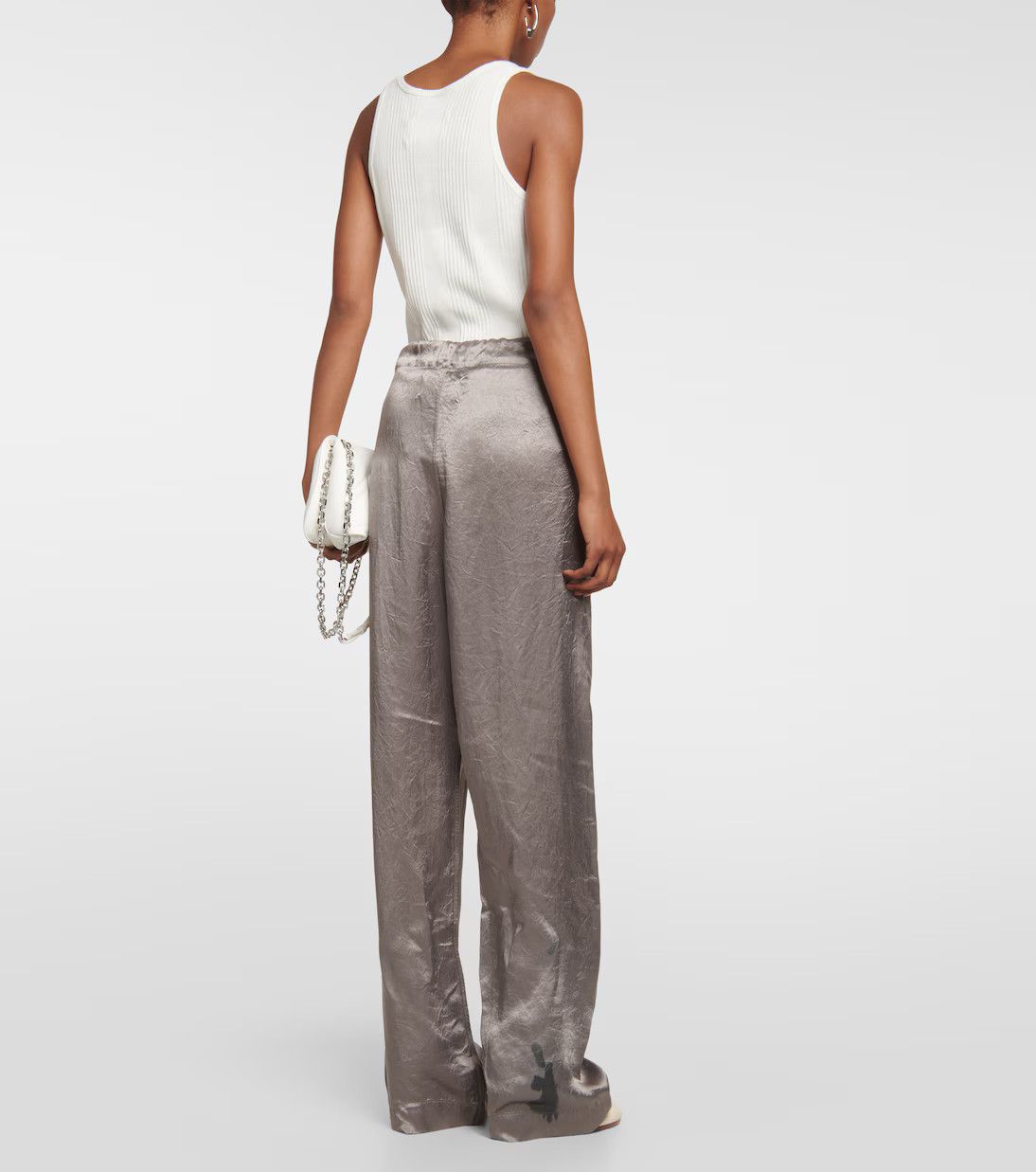 Maison Margiela o1y0625 Sweatpant in Gray Size 25" / US 0 / IT 36 - 3 Thumbnail
