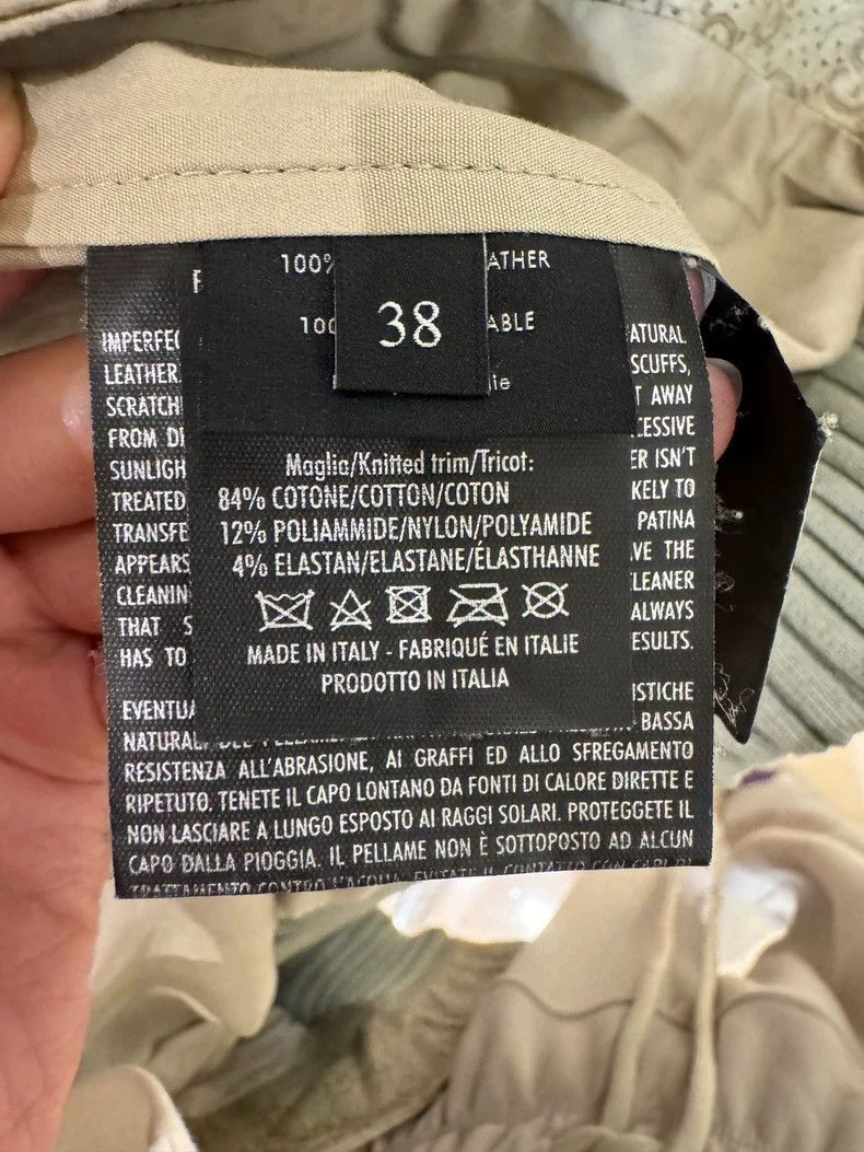Gucci Gucci Logo Leather Jacket in Good Condition-2506 Size US M / EU 48-50 / 2 - 6 Thumbnail