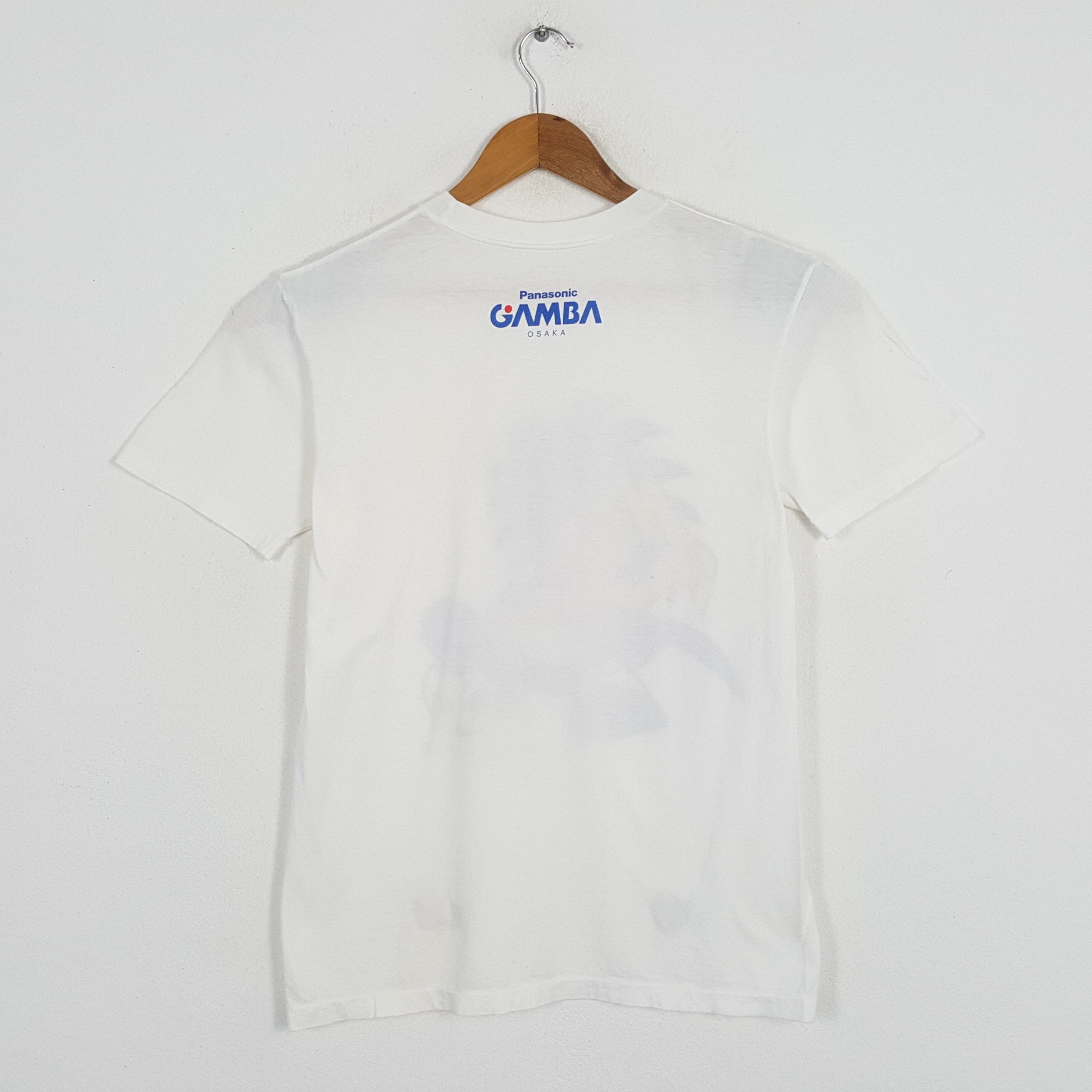 Japanese Brand × Vintage Vintage PANASONIC GAMBA OSAKA Japanese Football Club T-Shirt Size US M / EU 48-50 / 2 - 3 Thumbnail