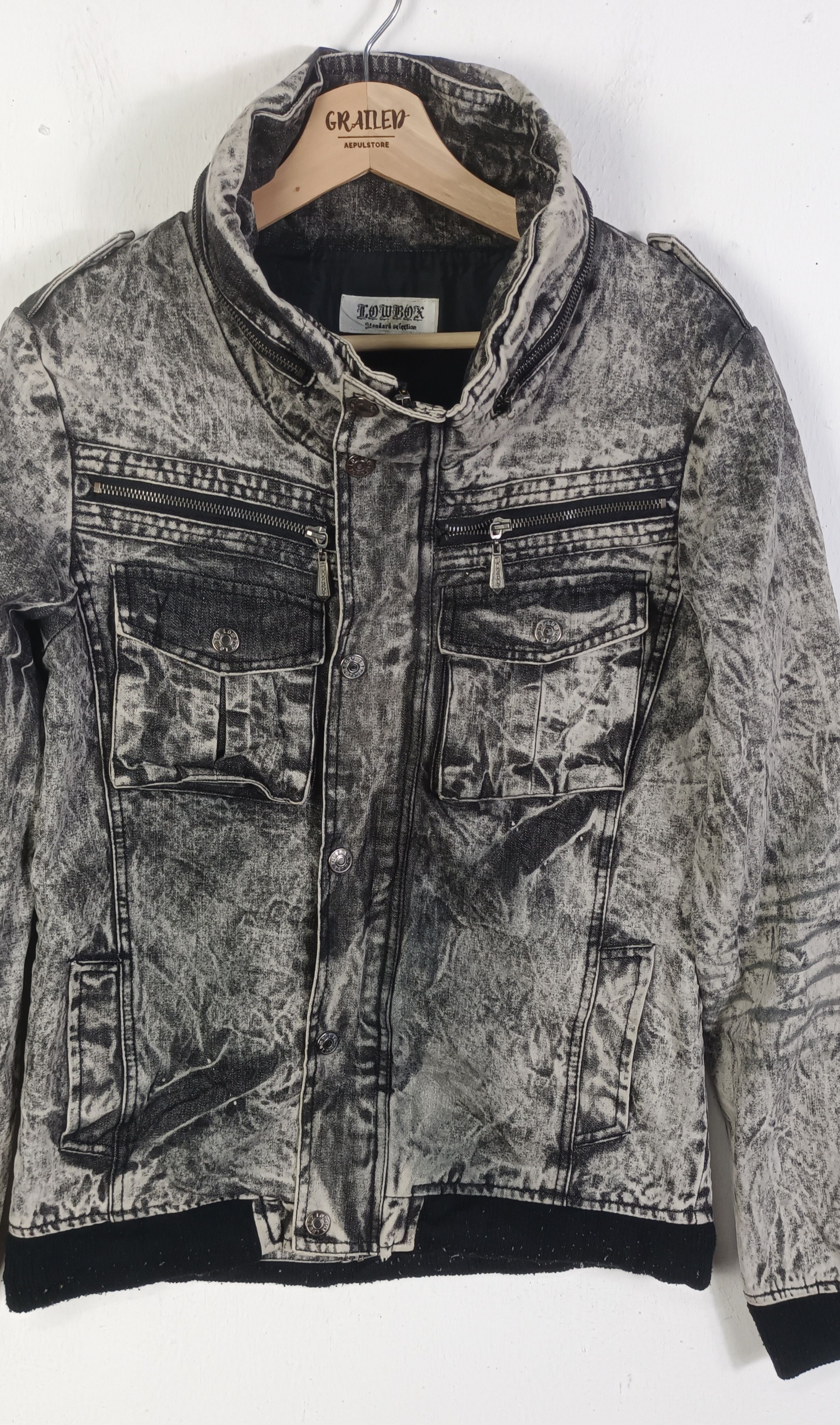 LOWBOX LOWBOX Acid Wash Tactical Pocket ifisixwasnine lgb style Size US M / EU 48-50 / 2 - 4 Thumbnail