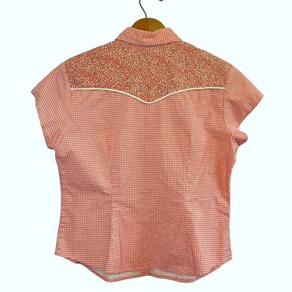 Panhandle Slim Panhandle Slim red gingham floral pearl snap vintage western Size L / US 10 / IT 46 - 4 Thumbnail