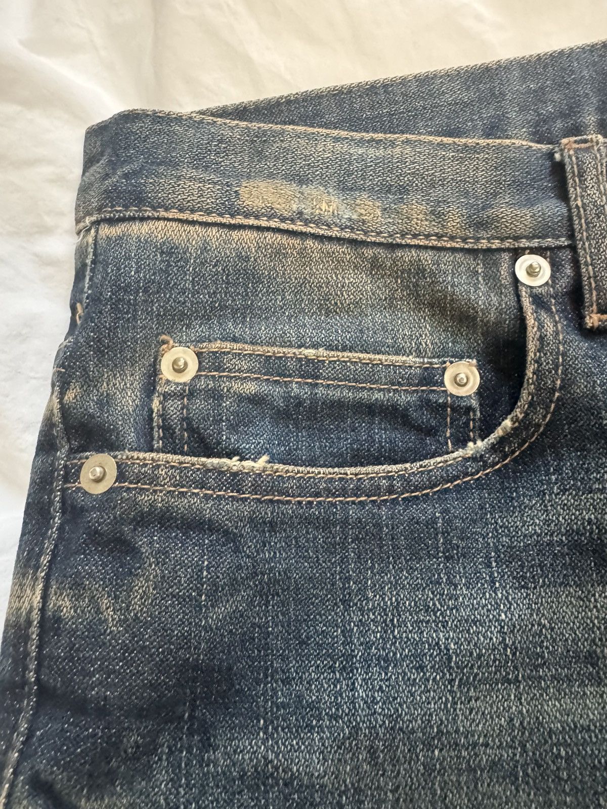Dior Dior Homme ss05 mud washed rust jean Size US 29 - 5 Thumbnail