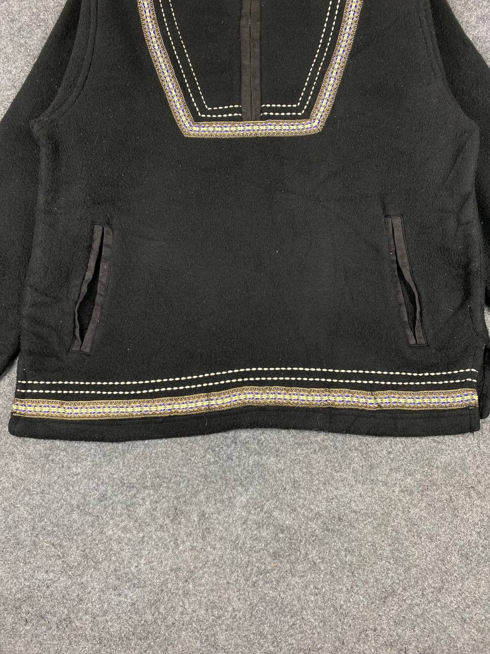 Japanese Brand caribish japanese brand half zipper sweater nice design Size US L / EU 52-54 / 3 - 3 Thumbnail