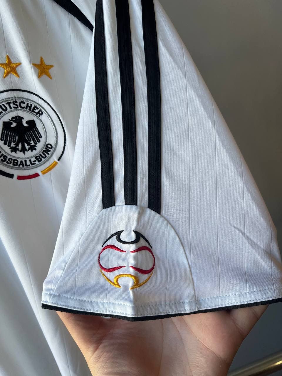 Adidas 2005/06 GERMANY TEAM HOME SOCCER JERSEY FOOTBALL SHIRT SZ L Size US L / EU 52-54 / 3 - 5 Thumbnail