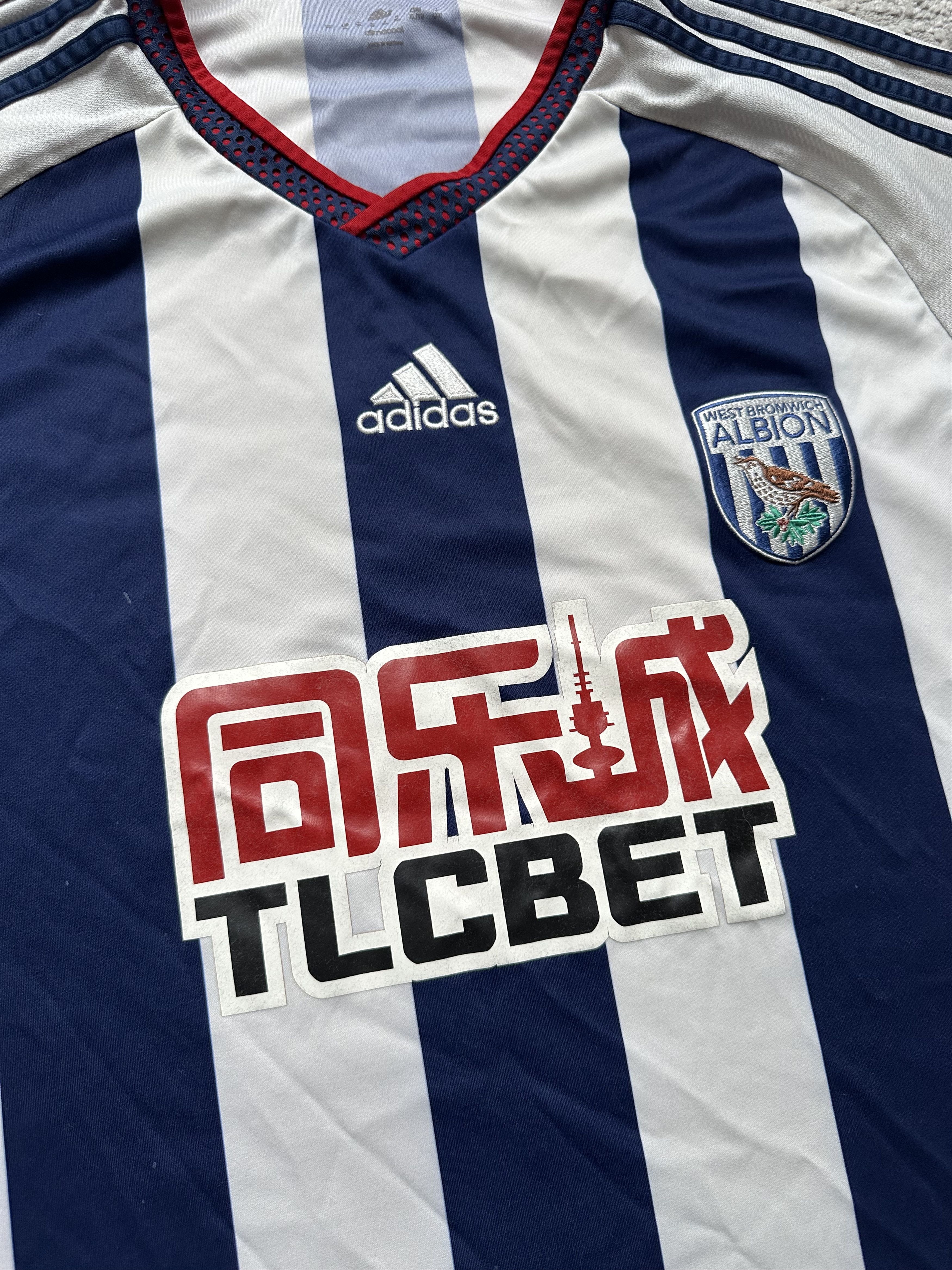 Adidas Adidas West Bromwich Albion Soccer Jersey Size US XL / EU 56 / 4 - 5 Thumbnail