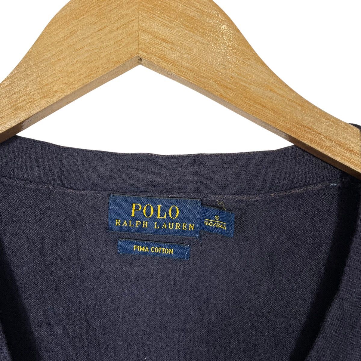 Polo Ralph Lauren Polo Ralph Lauren Pima Cotton Cardigan Navy Pony Logo Size S / US 4 / IT 40 - 3 Thumbnail