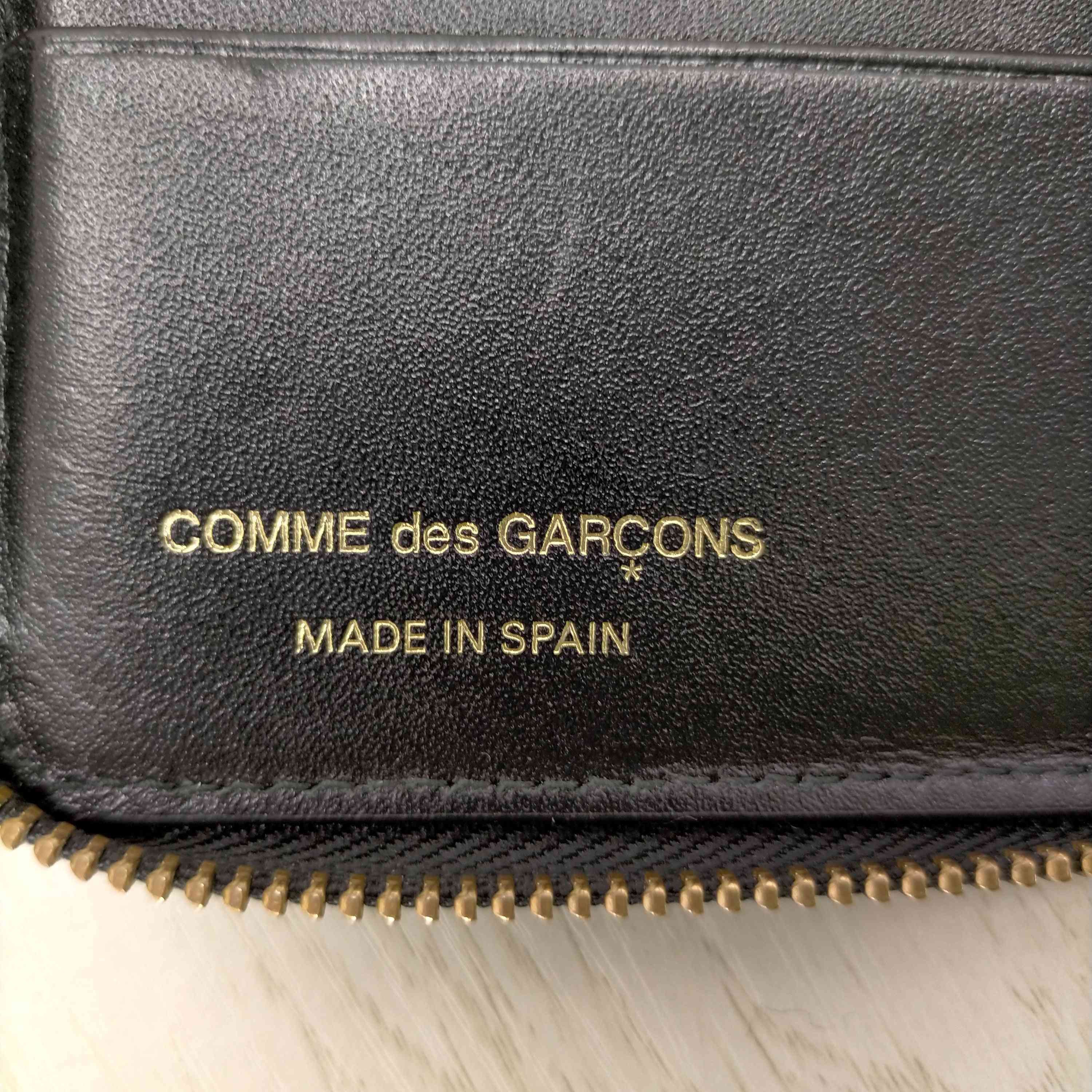 Comme des Garcons Wallet Plain Zip Black Size ONE SIZE - 6 Thumbnail