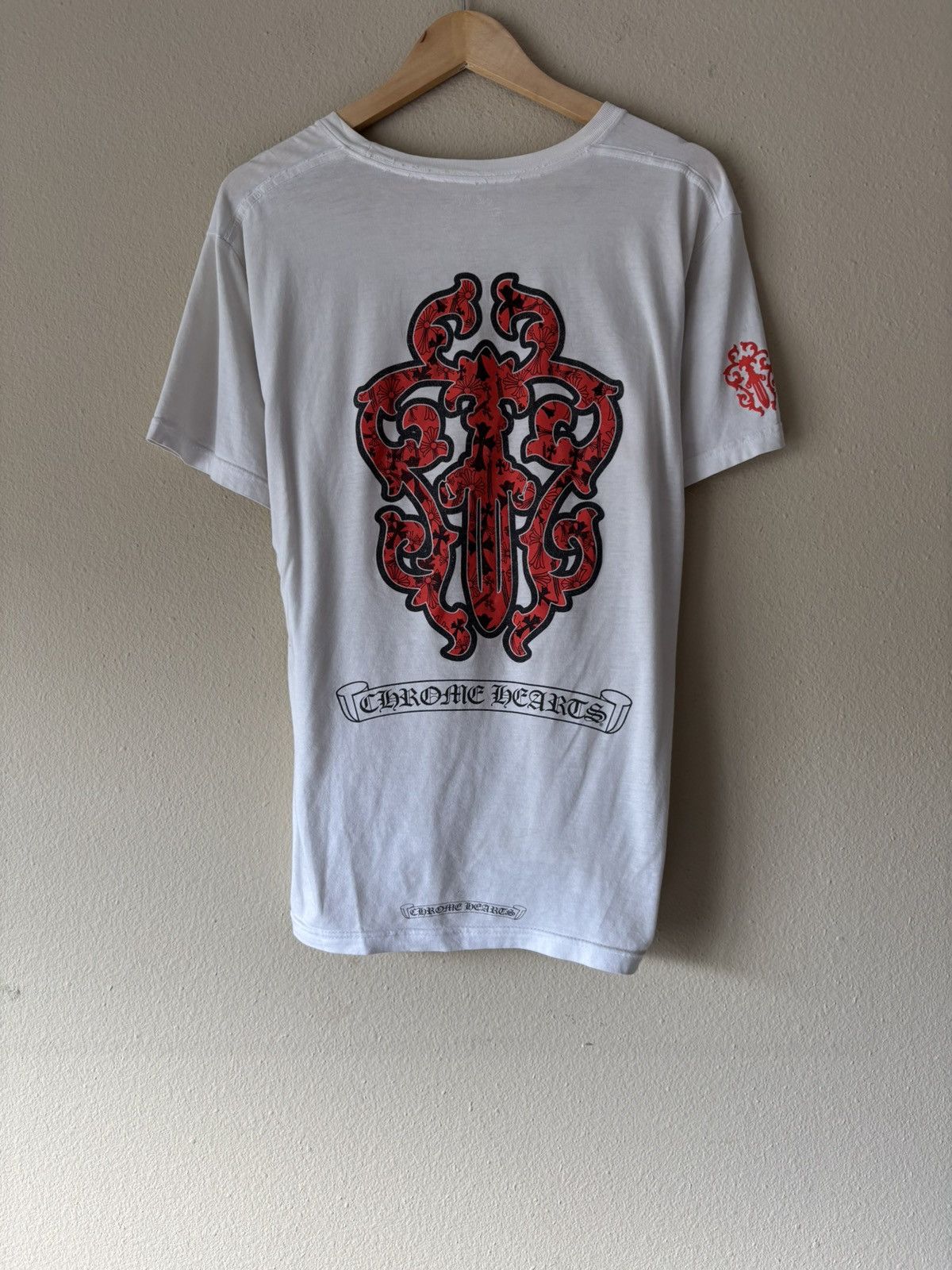 Chrome Hearts Chrome hearts dagger tee Size US M / EU 48-50 / 2 - 1 Thumbnail