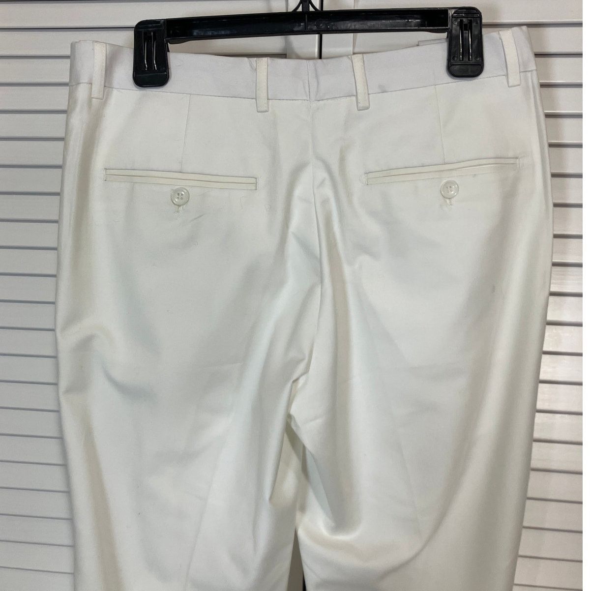Other Wehilion Vintage Ivory Flat-front Slim Fit Pants Mens S Size US 34 / EU 50 - 4 Thumbnail