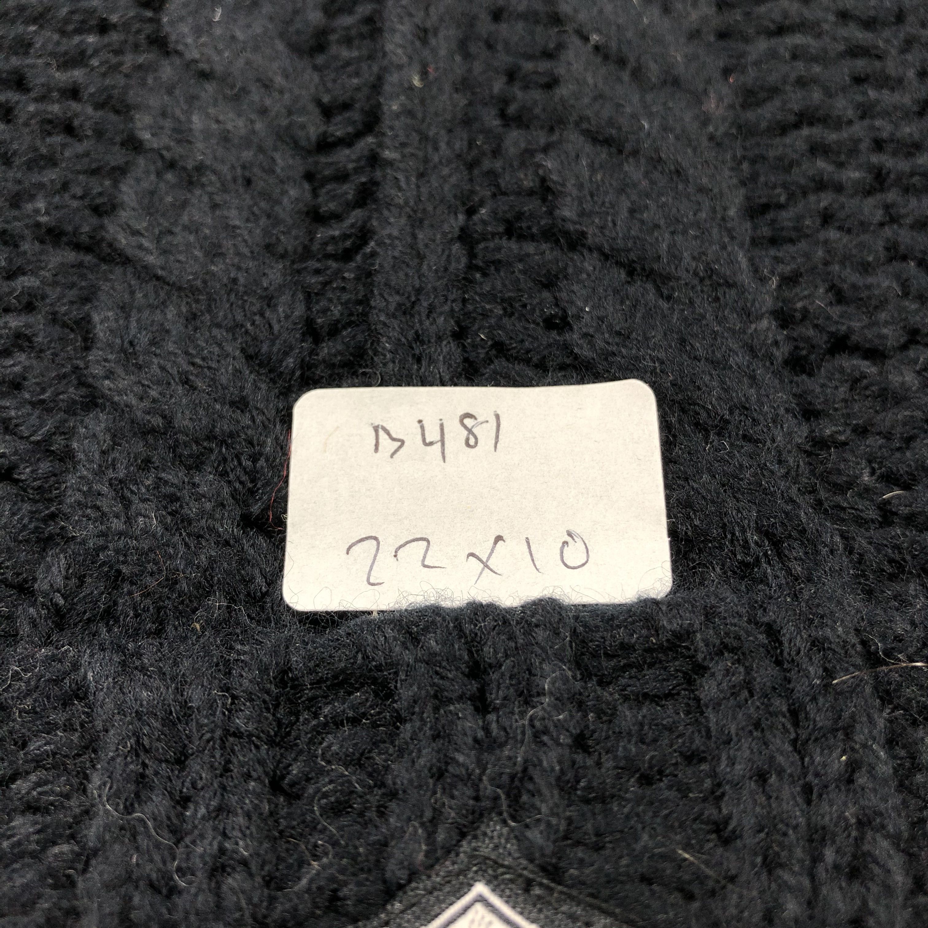Vintage Bear Cable Knit Beanie Snowcap Snow Hat B481 Size ONE SIZE - 8 Thumbnail