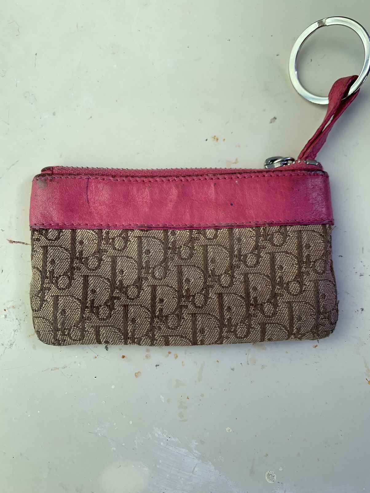 Dior Vintage Monogram Coin Purse Size ONE SIZE - 6 Thumbnail