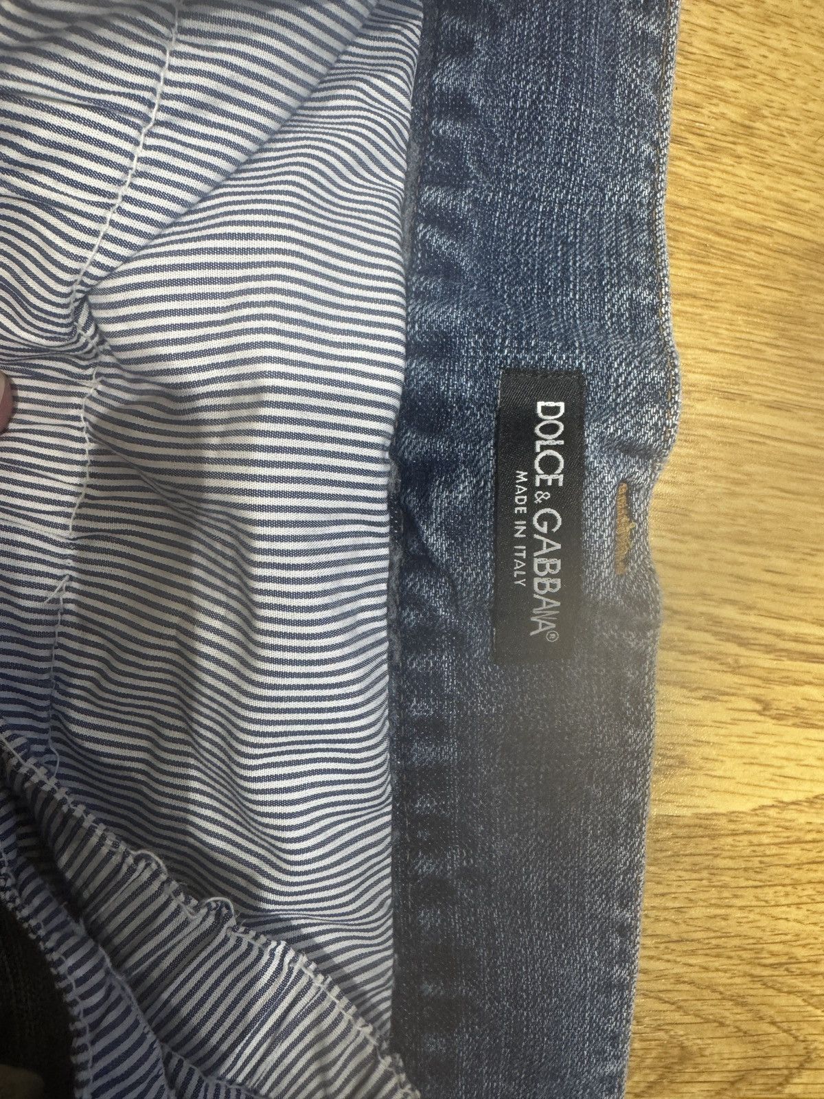 Dolce & Gabbana Dolce Gabbana double layer jeans Size US 31 - 5 Thumbnail