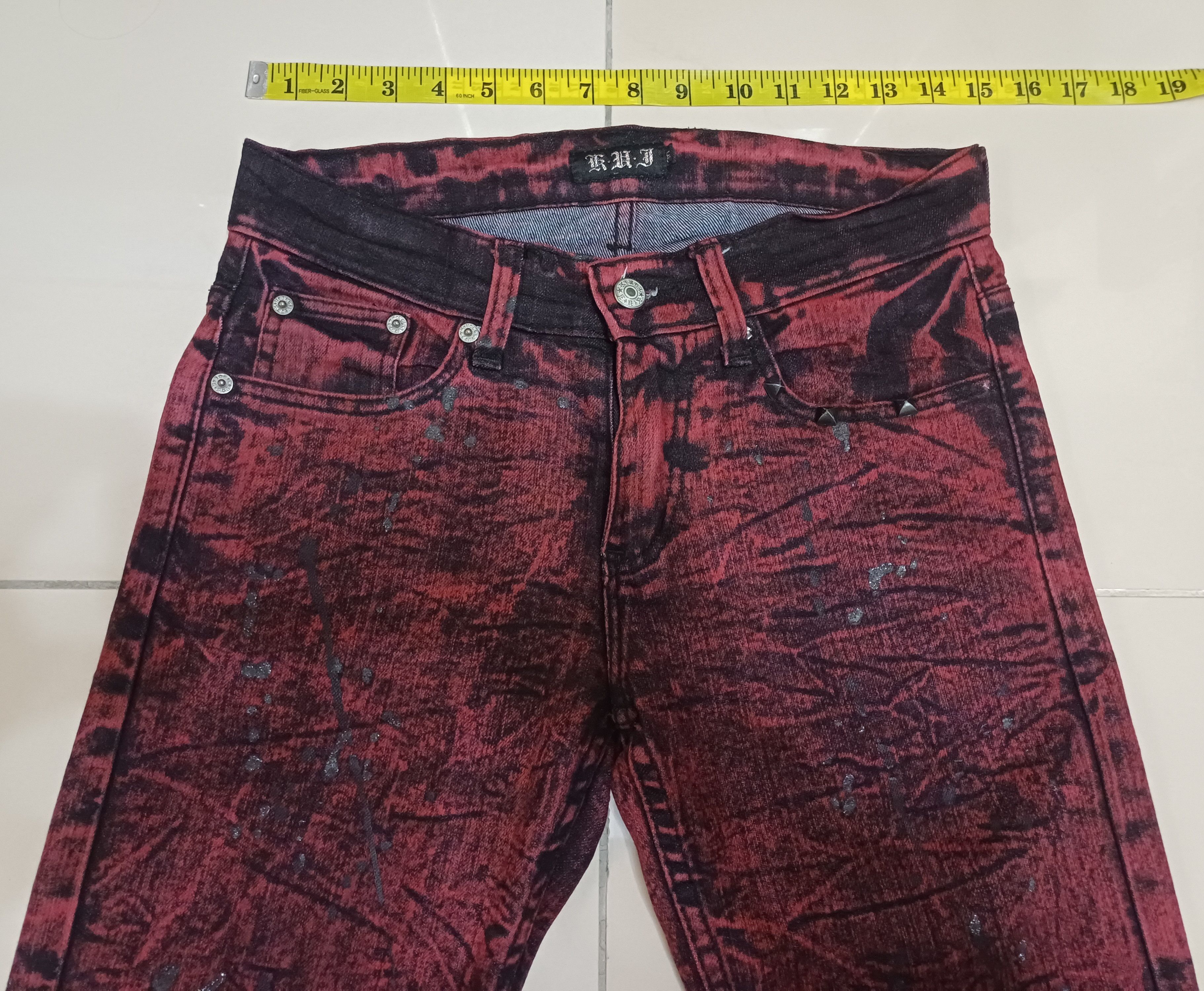 Other Crazy slim flared jeans 🔥 gothic/ punkers jeans🔥 Size US 30 / EU 46 - 3 Thumbnail