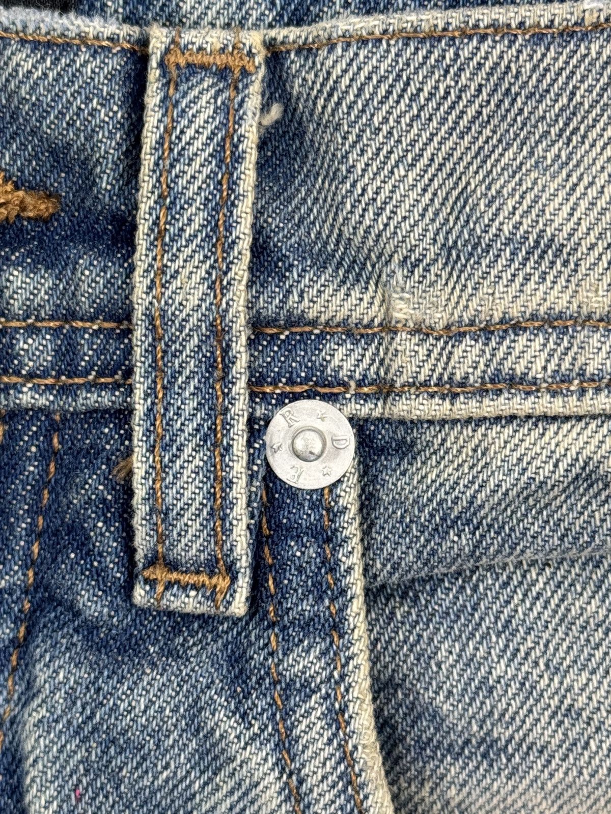 Enfants Riches Deprimes STRAIGHT LEG ANTIQUE LIGHT BLUE JEANS Size 25" / US 0 / IT 36 - 10 Thumbnail
