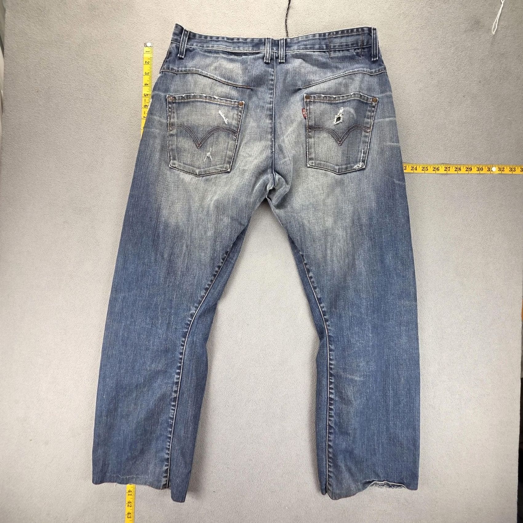 Levi's Vintage Levi'S Engineered Jeans - Regular Mens Size 36 Blue Size US 36 / EU 52 - 2 Thumbnail