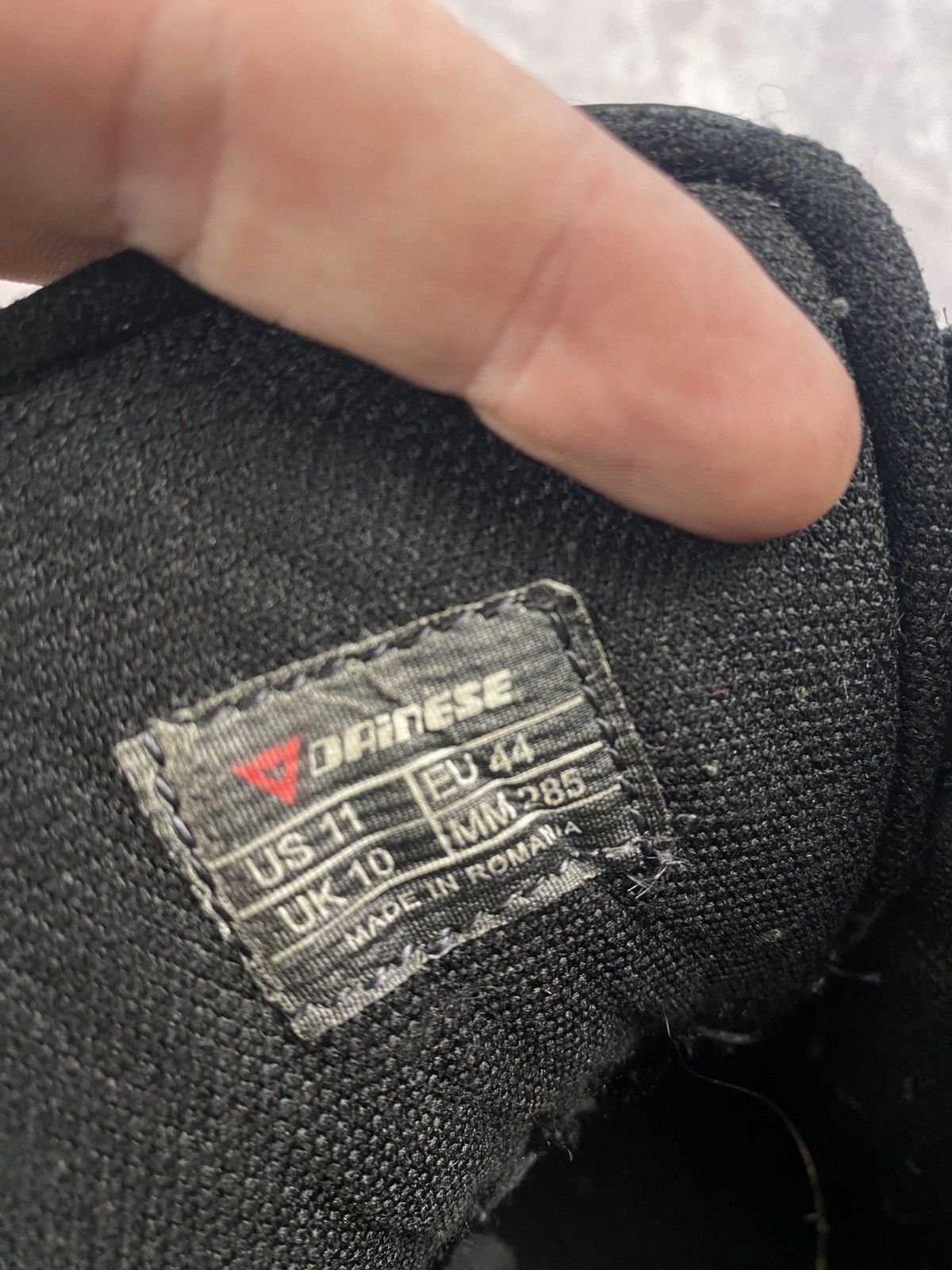 Dainese Dainese Black Moto Racing Boots With Protection Size: 44.5 Size US 11 / EU 44 - 6 Thumbnail