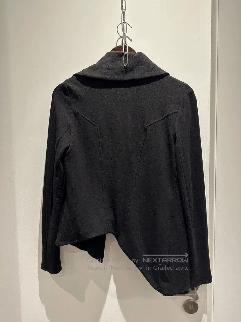 Helmut Lang HELMUT LANG size P Black zip-up knitted jacket Size M / US 6-8 / IT 42-44 - 2 Thumbnail