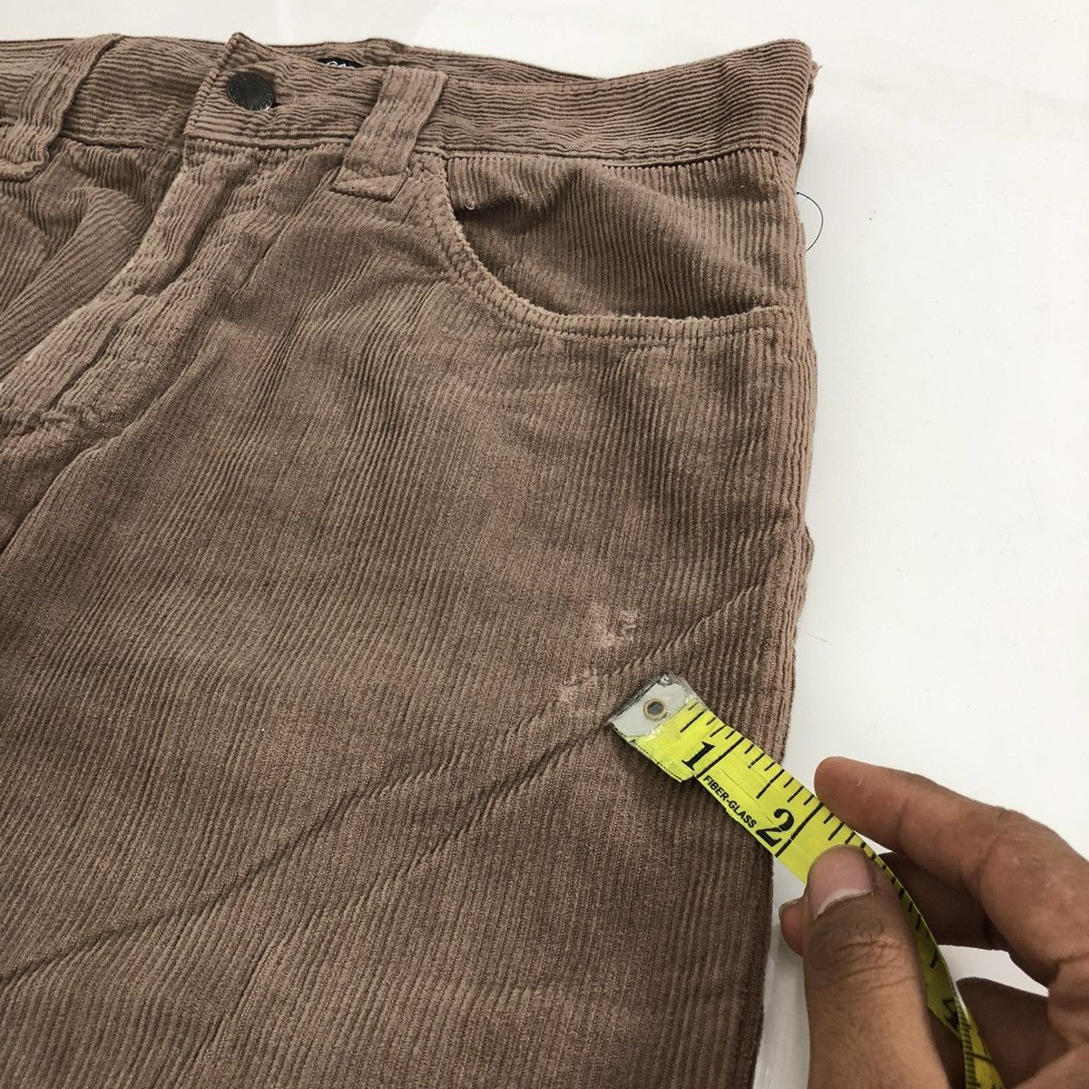 Designer × Dolce & Gabbana × Vintage Vintage Dolce & Gabbana 20 Loose Corduroy Distressed Pants Size US 32 / EU 48 - 19 Thumbnail