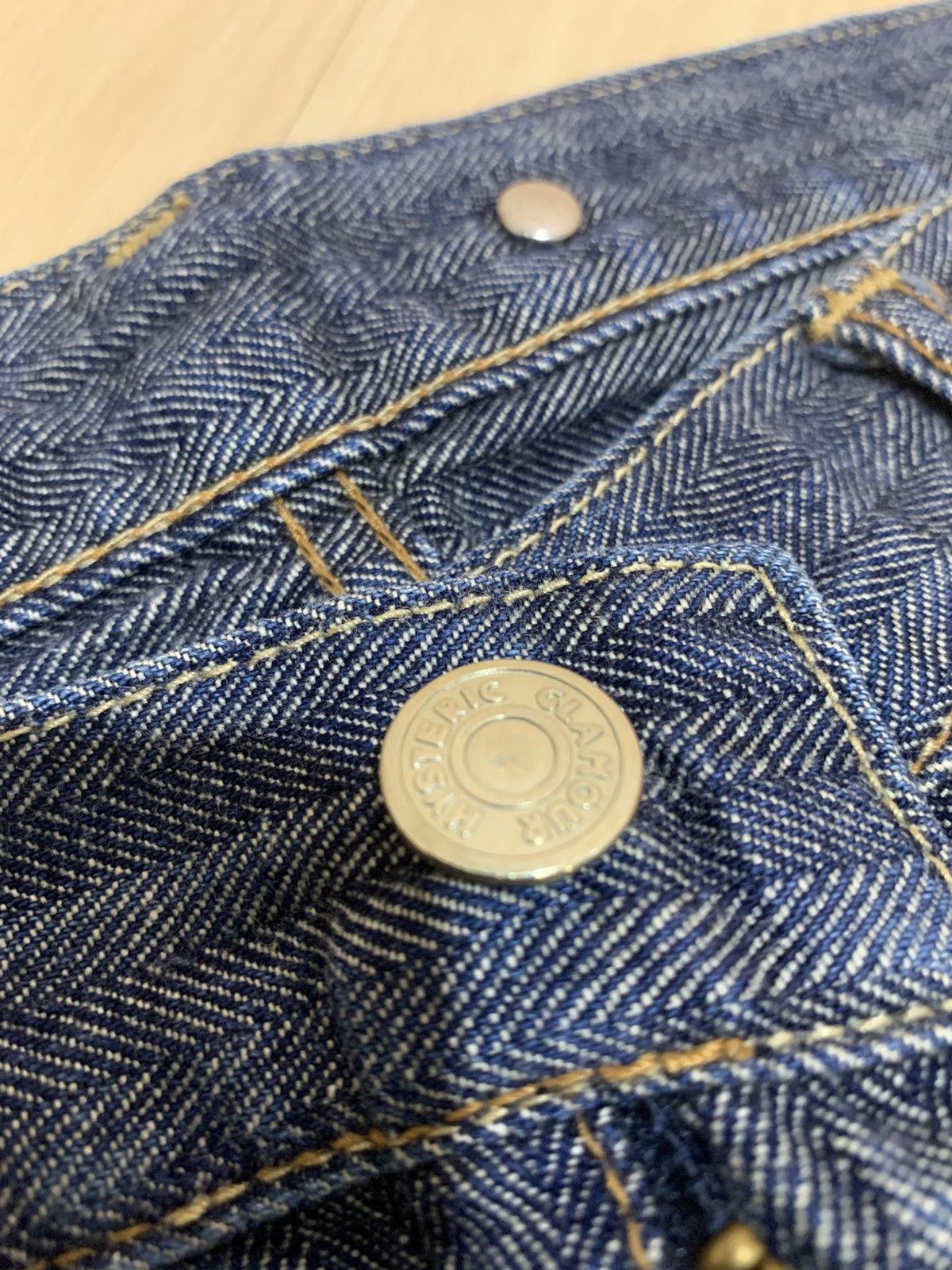 Hysteric Glamour Vtg Hysteric Glamour Kinky Carpenter Wabash Denim Size US 31 - 6 Thumbnail