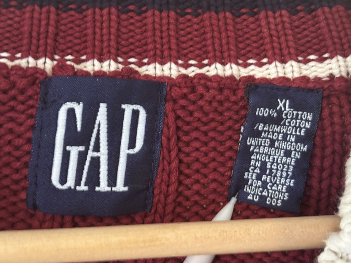 Gap VINTAGE GAP Cable Knit Sweater XL (FITS LIKE LARGE) Size US L / EU 52-54 / 3 - 3 Thumbnail