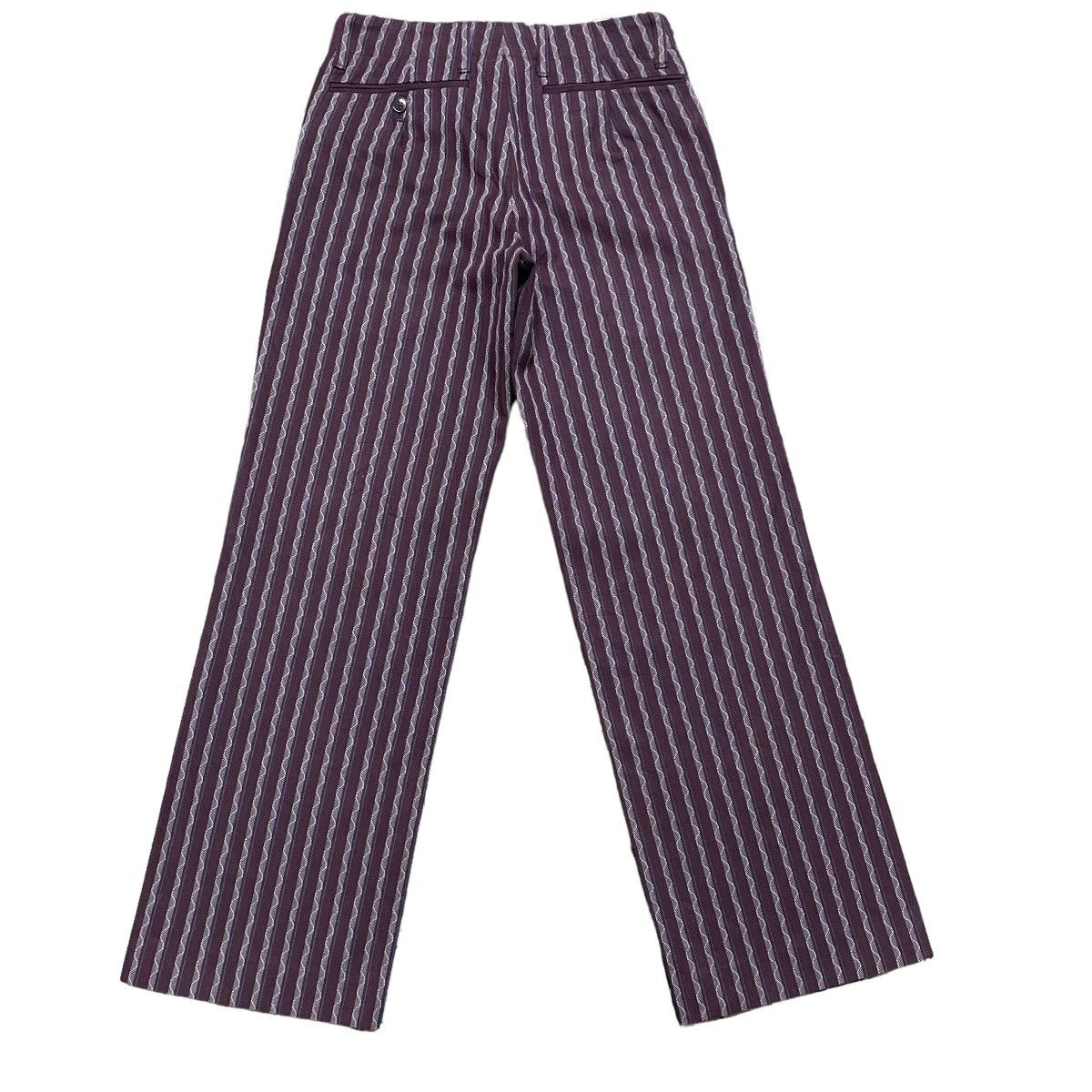 CABANE de ZUCCa Maiden Voyage Zucca Double Waist Wide Leg Trouser Size 27" / US 4 / IT 40 - 2 Thumbnail