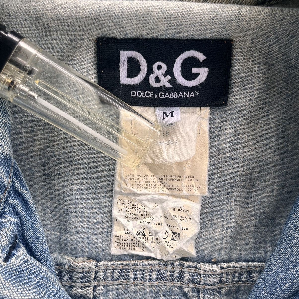 Dolce & Gabbana × Japanese Brand Archive Dolce and Gabbana Washed Denim Jacket Size US M / EU 48-50 / 2 - 9 Thumbnail