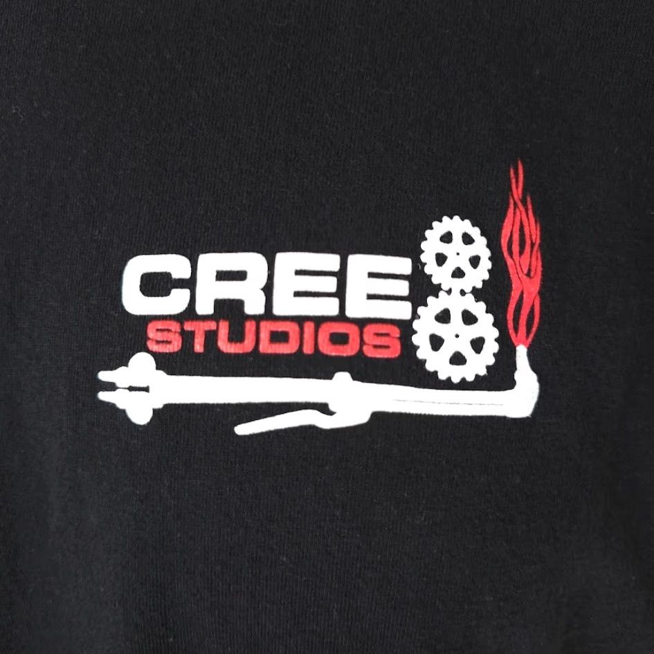 Gildan CREE8 Studios T Shirt Mens Black Size M Crew Neck Short Sleeve Fabrication & Design SFX TV Movies Pyro Gildan Cotton Vintage No Men Regular Size US M / EU 48-50 / 2 - 3 Thumbnail