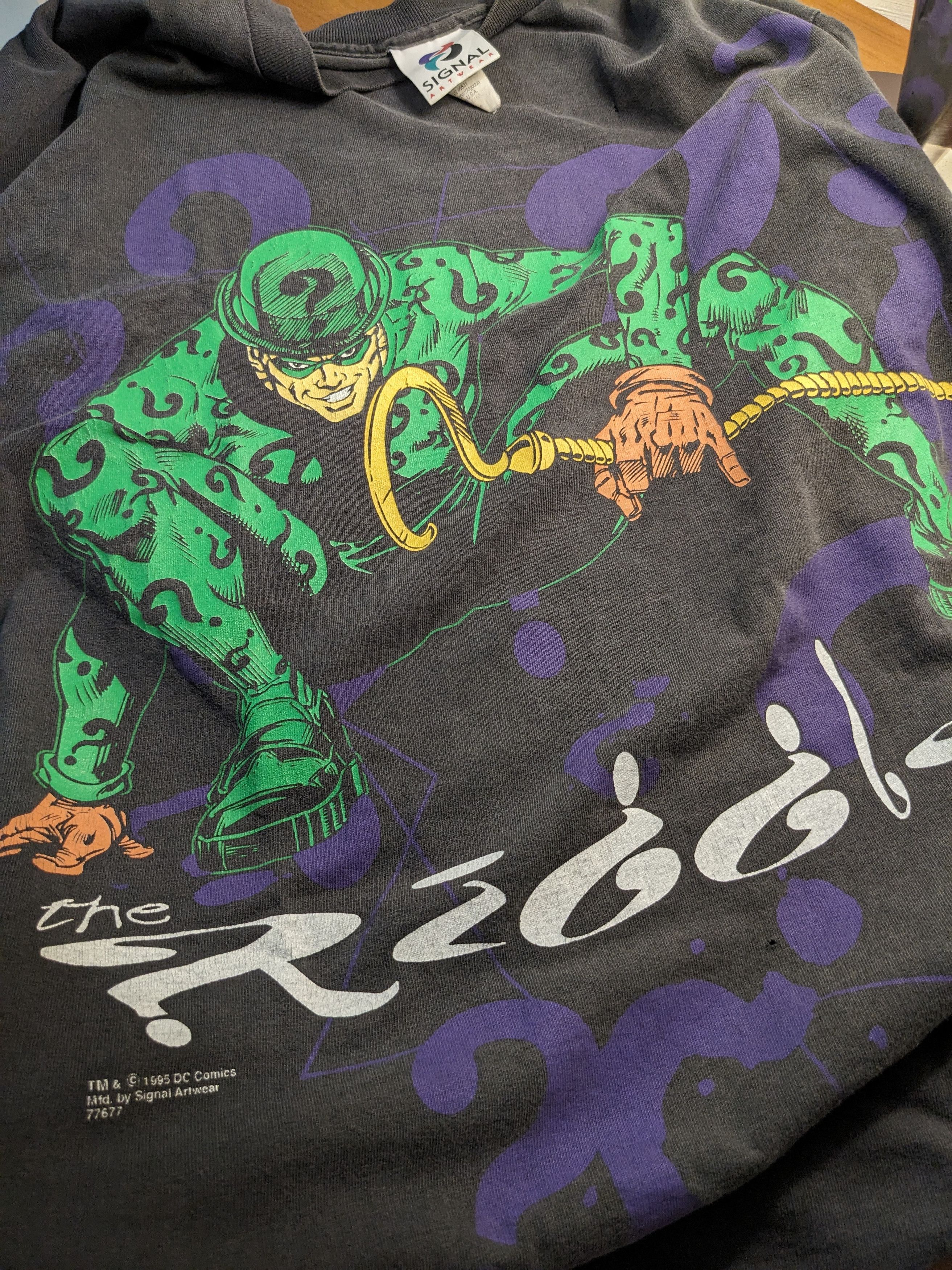 DC Comics Vintage The Riddler Batman DC Comics 1995 Size US XL / EU 56 / 4 - 1 Thumbnail
