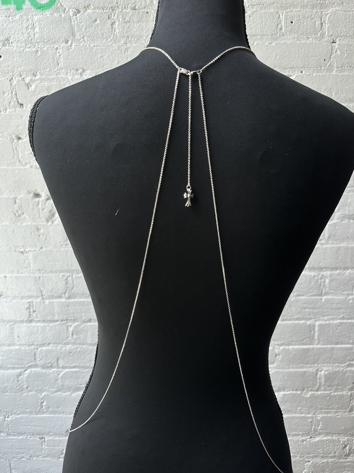 Chrome Hearts 1 of 1 FULL BODY CHAIN MULTI CROSS SILVER Size ONE SIZE - 8 Thumbnail