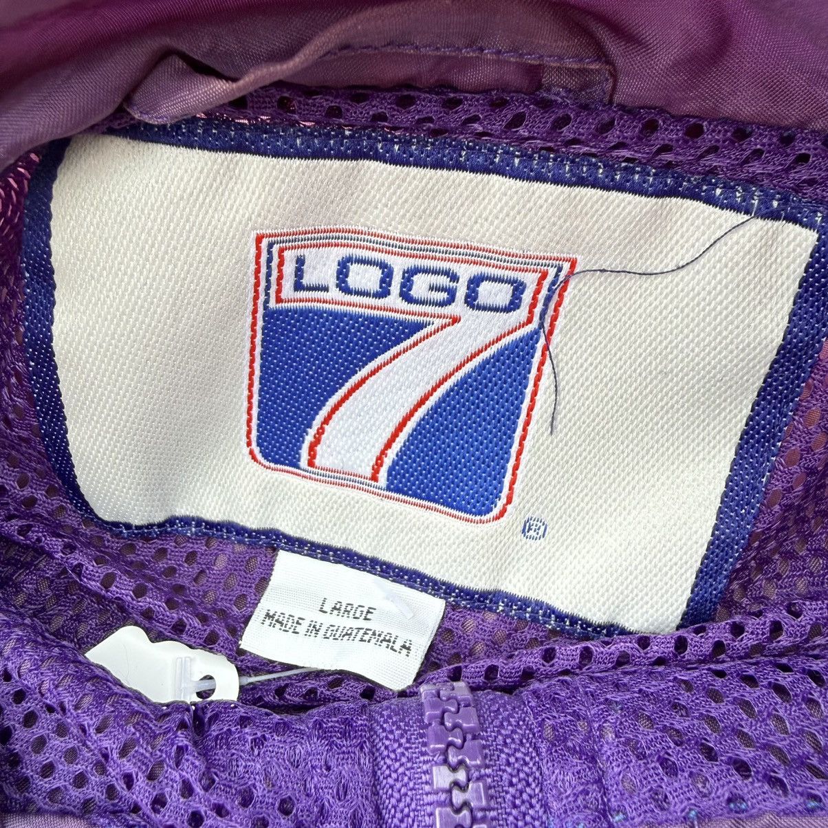 Logo 7 Vintage 90s Brickyard 400 NASCAR Logo 7 jacket windbreaker Size US L / EU 52-54 / 3 - 4 Thumbnail