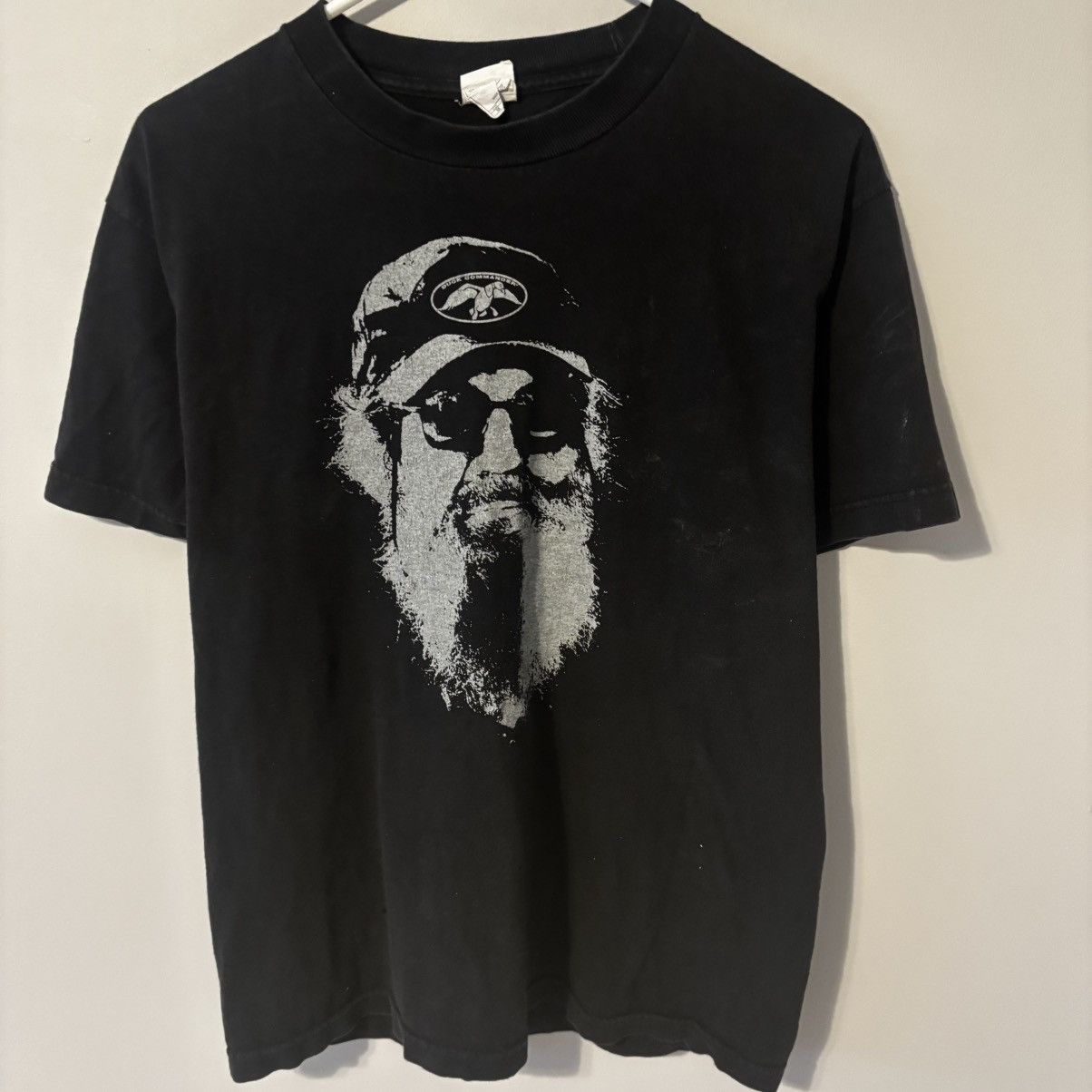 Vintage Y2K 2000s Duck Dynasty Duck Commander Faded Black T Shirt Size US M / EU 48-50 / 2 - 1 Thumbnail