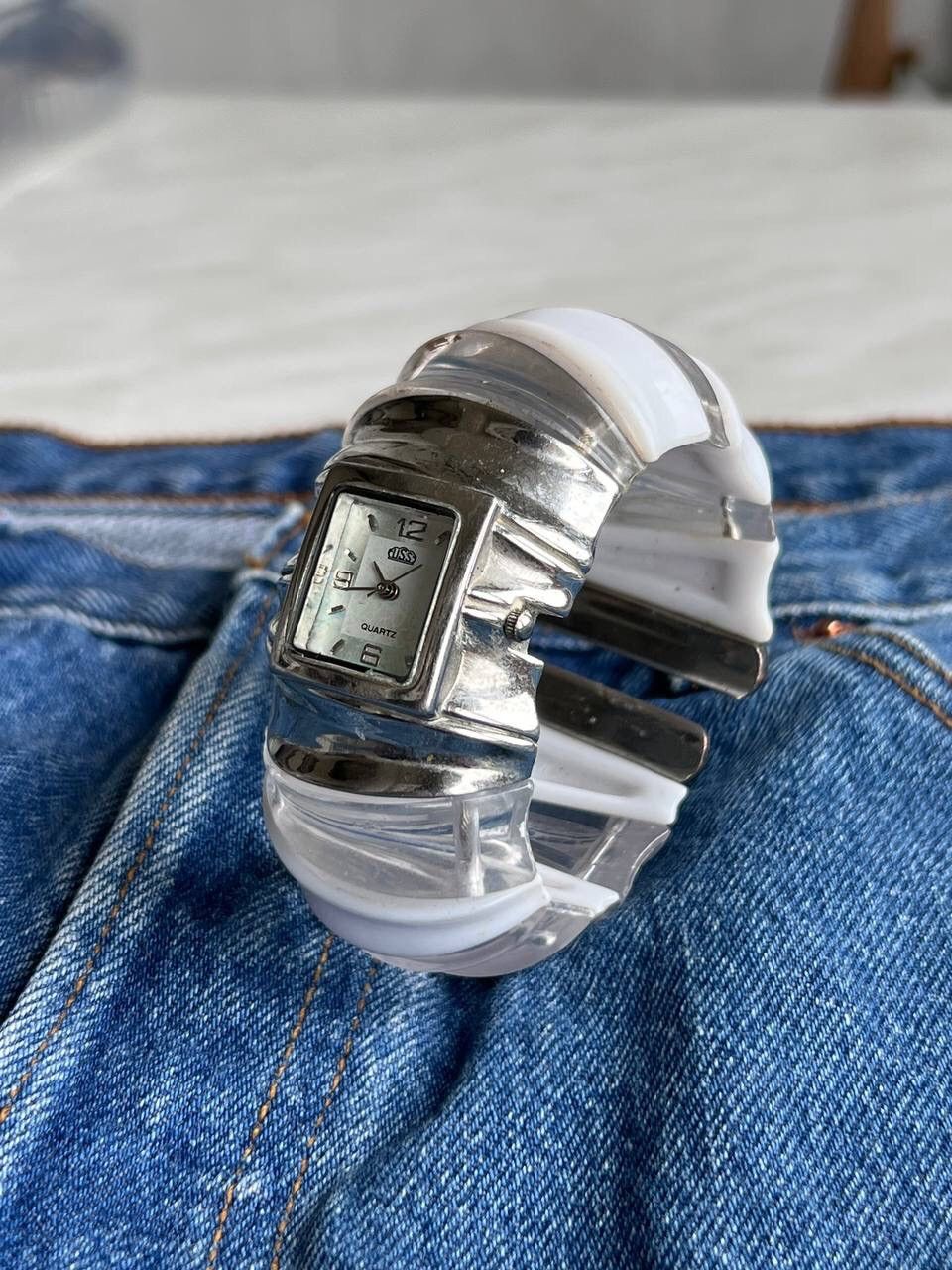 Japanese Brand × Vintage Vintage Bracelet Chunky Japanese style futuristic Watch Size ONE SIZE - 2 Thumbnail