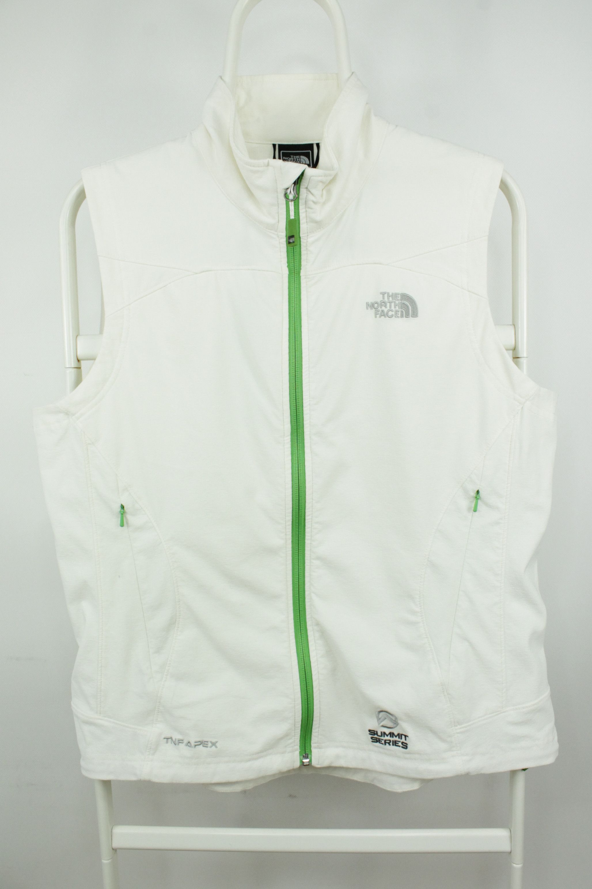 The North Face The North Face Apex Summit Series White Softshell Vest Gilet Size L / US 10 / IT 46 - 1 Thumbnail