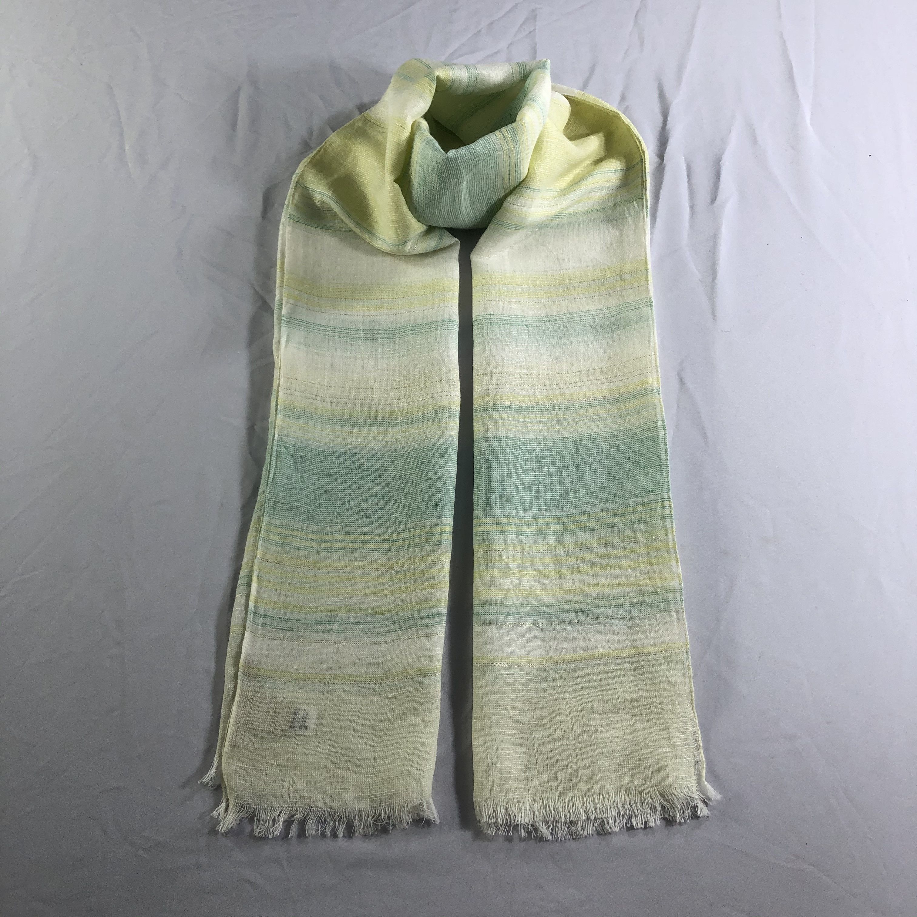 Banana Republic Banana Republic Cotton Scarf Muffler Neckwear V2454 Size ONE SIZE - 1 Thumbnail