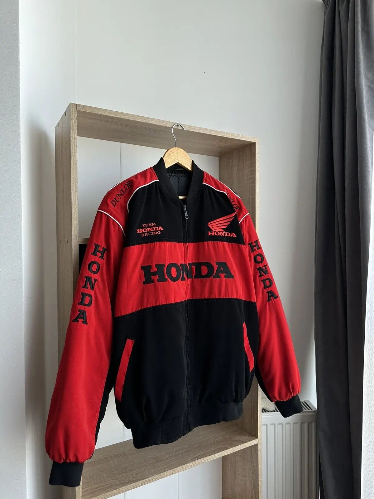 Honda × Vintage Vintage Honda Red Racing Formula Uno Jacket Size US M / EU 48-50 / 2 - 3 Thumbnail