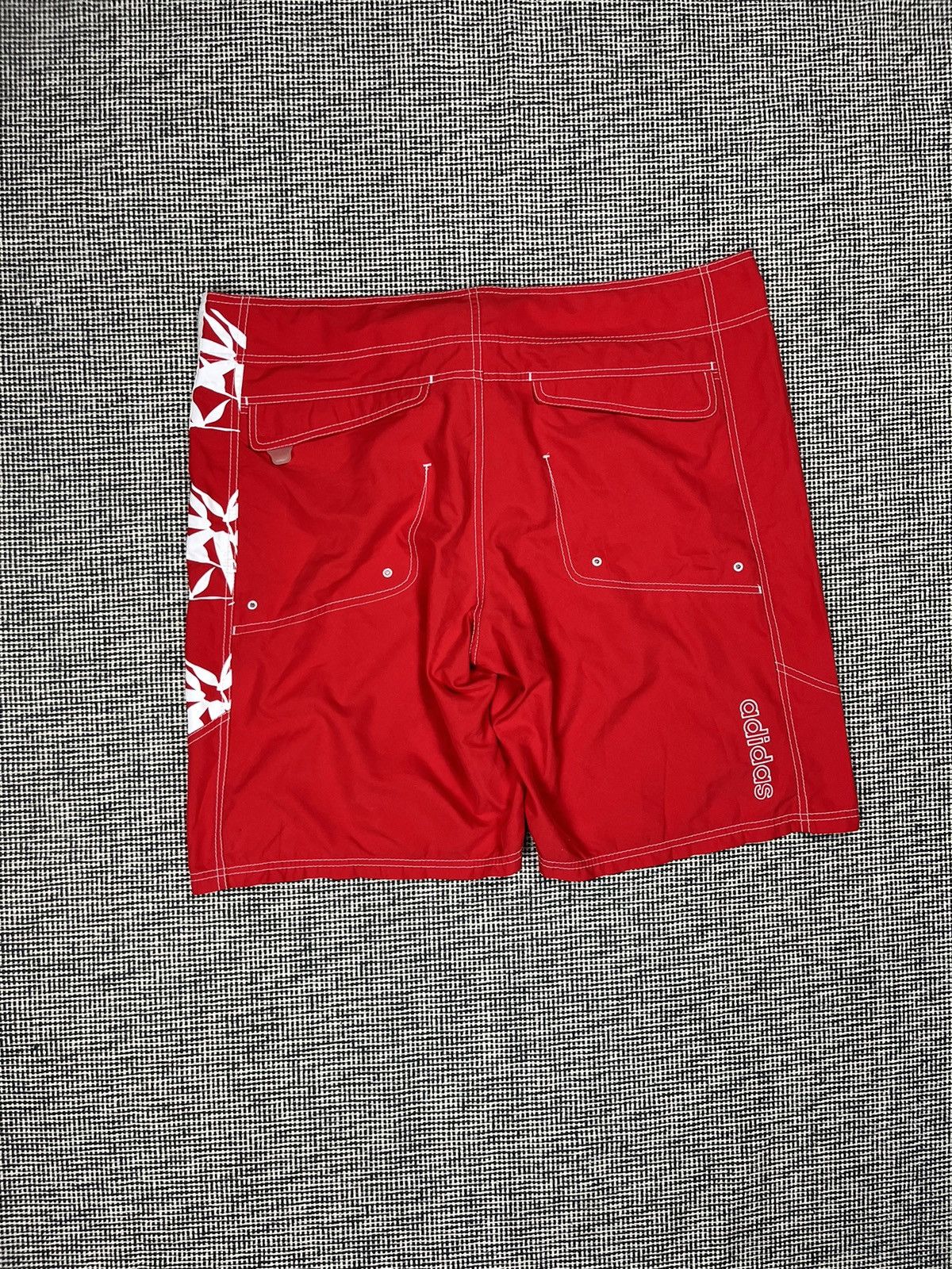 Adidas Vintage adidas swimming shorts cool palms print Hawaii chill Size US 42 / EU 58 - 2 Thumbnail