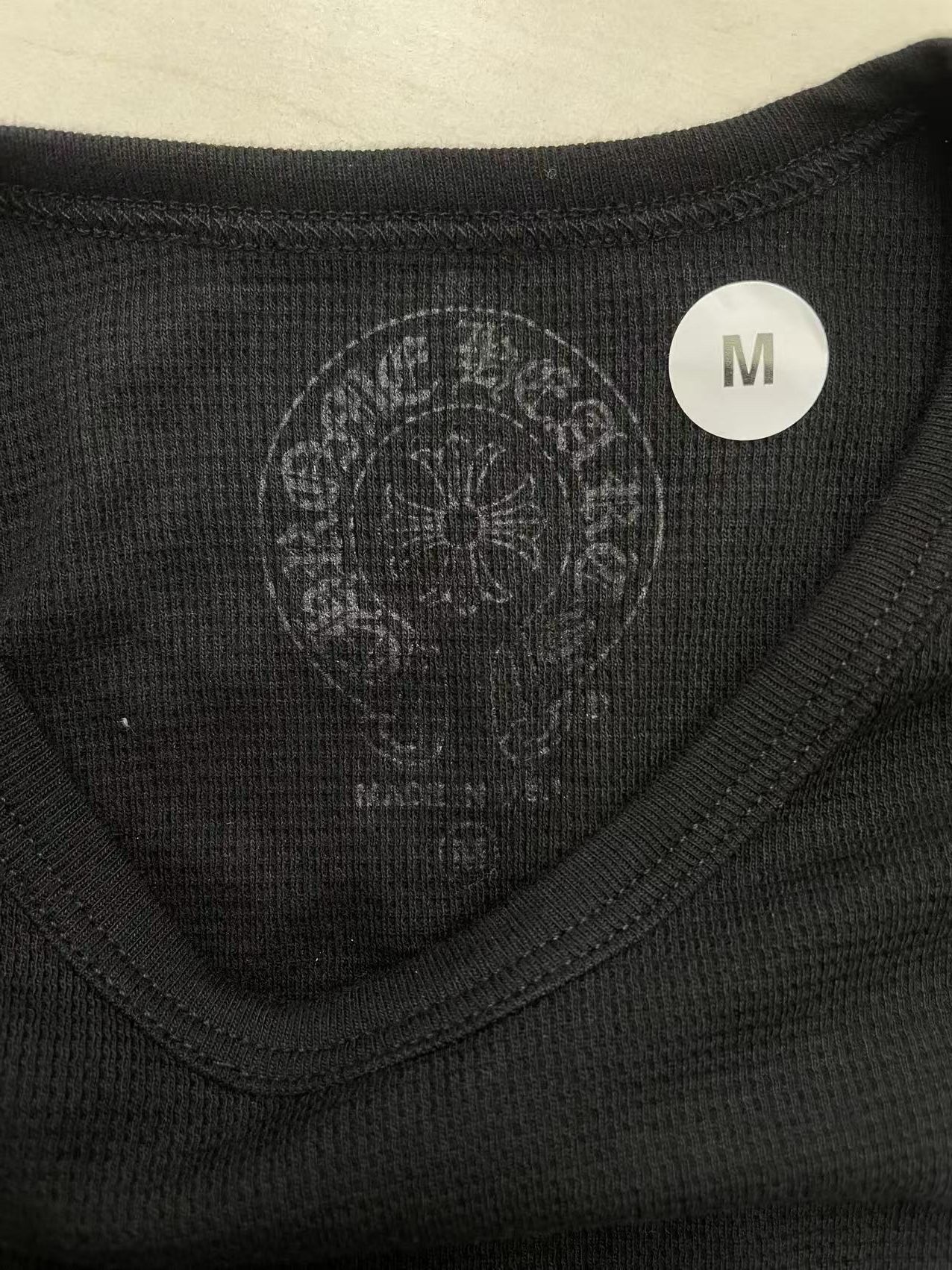 Chrome Hearts Chrome Hearts Deadly Doll Waffle Thermal Long Sleeve Tee Size XL / US 12-14 / IT 48-50 - 6 Thumbnail