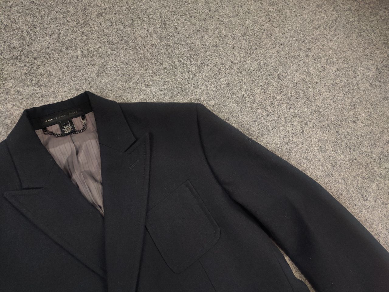 Marc by Marc Jacobs Marc by marc jacobs Wool Blend short coat Blazer jacket Size US L / EU 52-54 / 3 - 6 Thumbnail