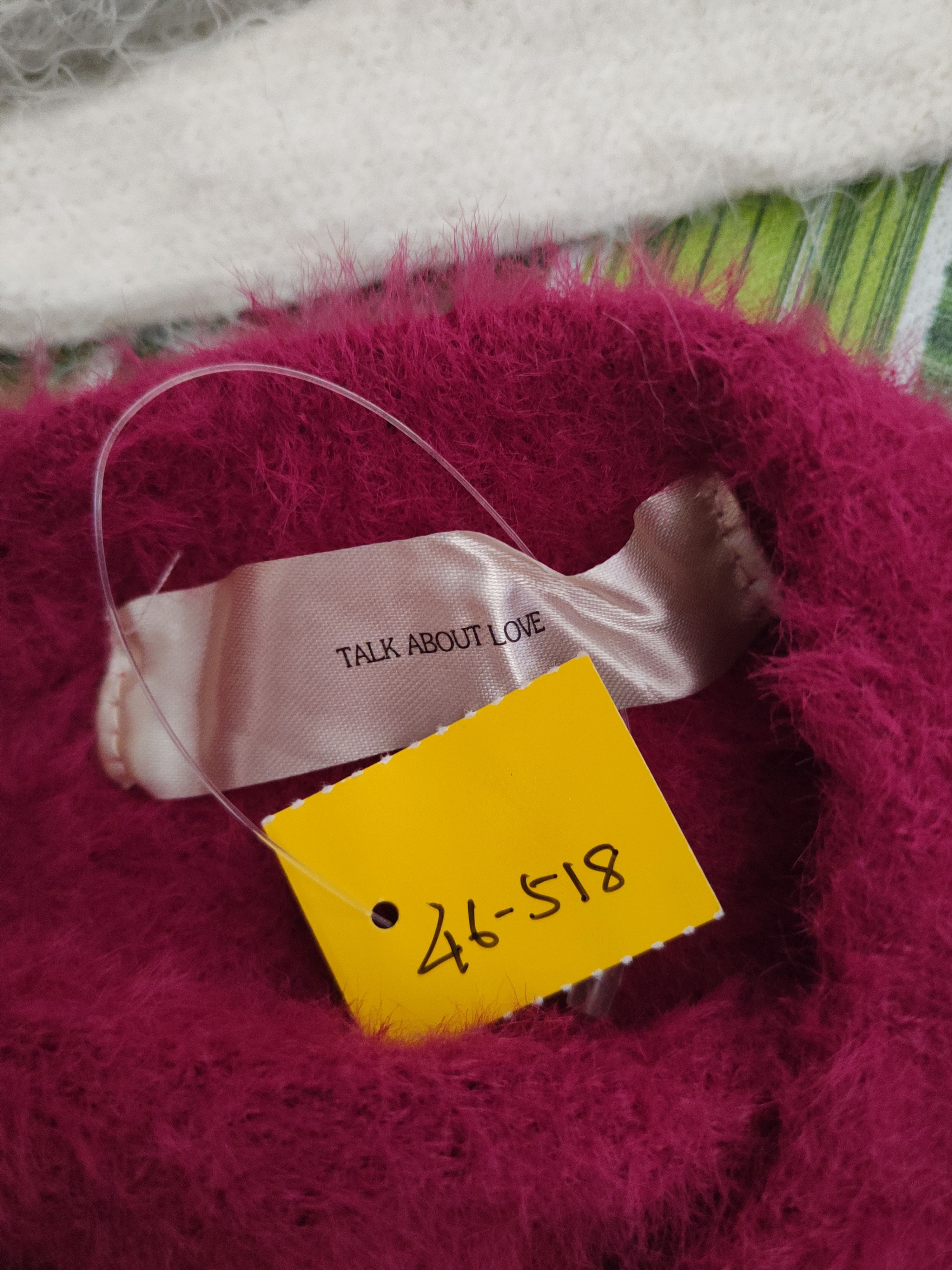 Japanese Brand DLL Talk About Love fur mohair shaggy knitwear #46-518 Size M / US 6-8 / IT 42-44 - 13 Thumbnail