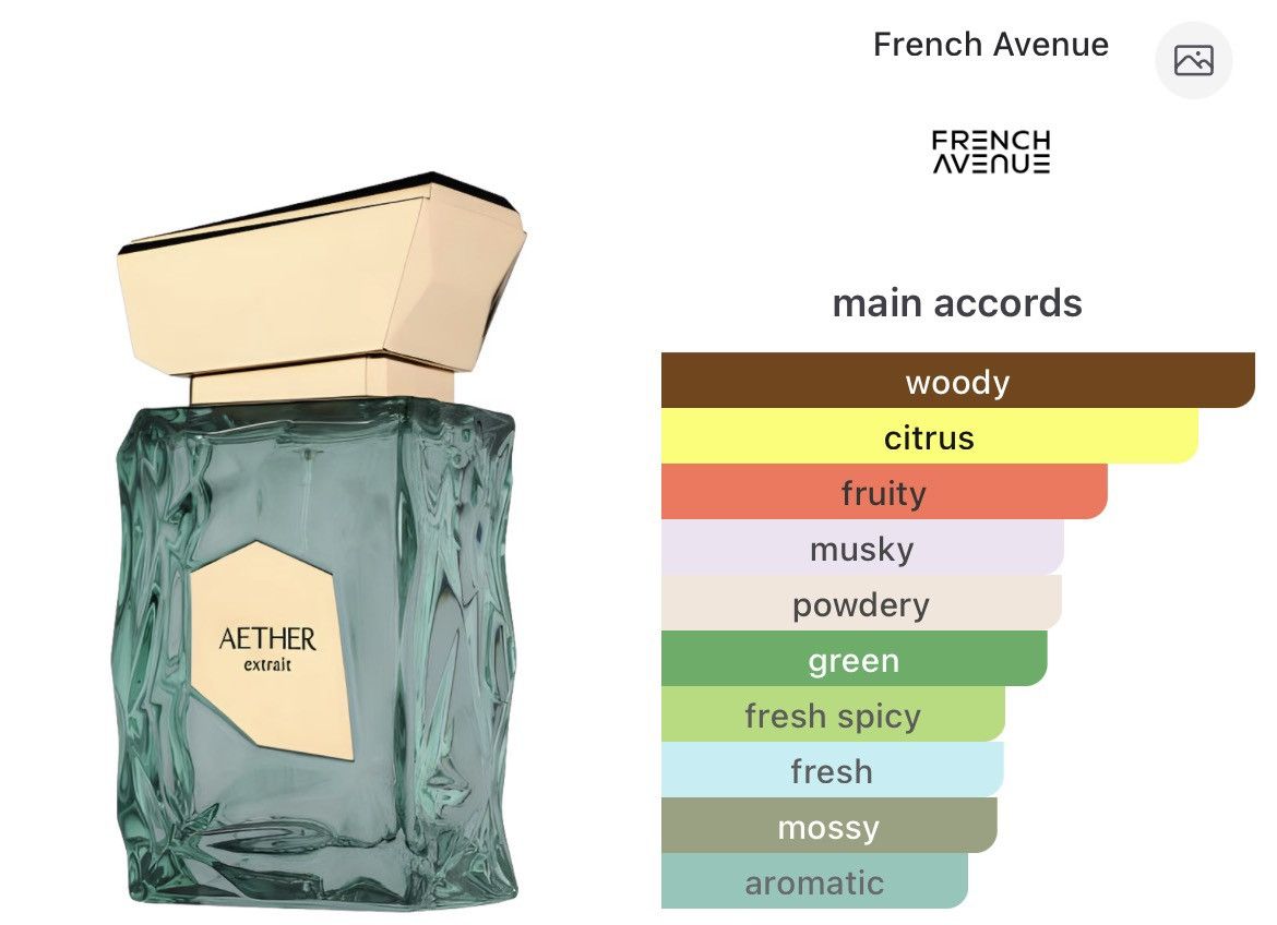 Other French Avenue Aether Cologne Samples Supreme Quality Size ONE SIZE - 3 Thumbnail
