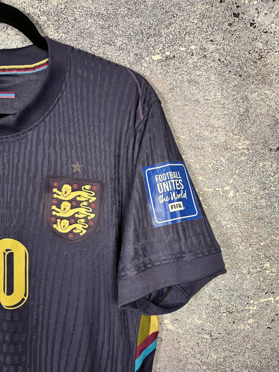 Vintage BELLINGHAM England National Team 2024 Away Soccer Jersey Size US XL / EU 56 / 4 - 9 Thumbnail